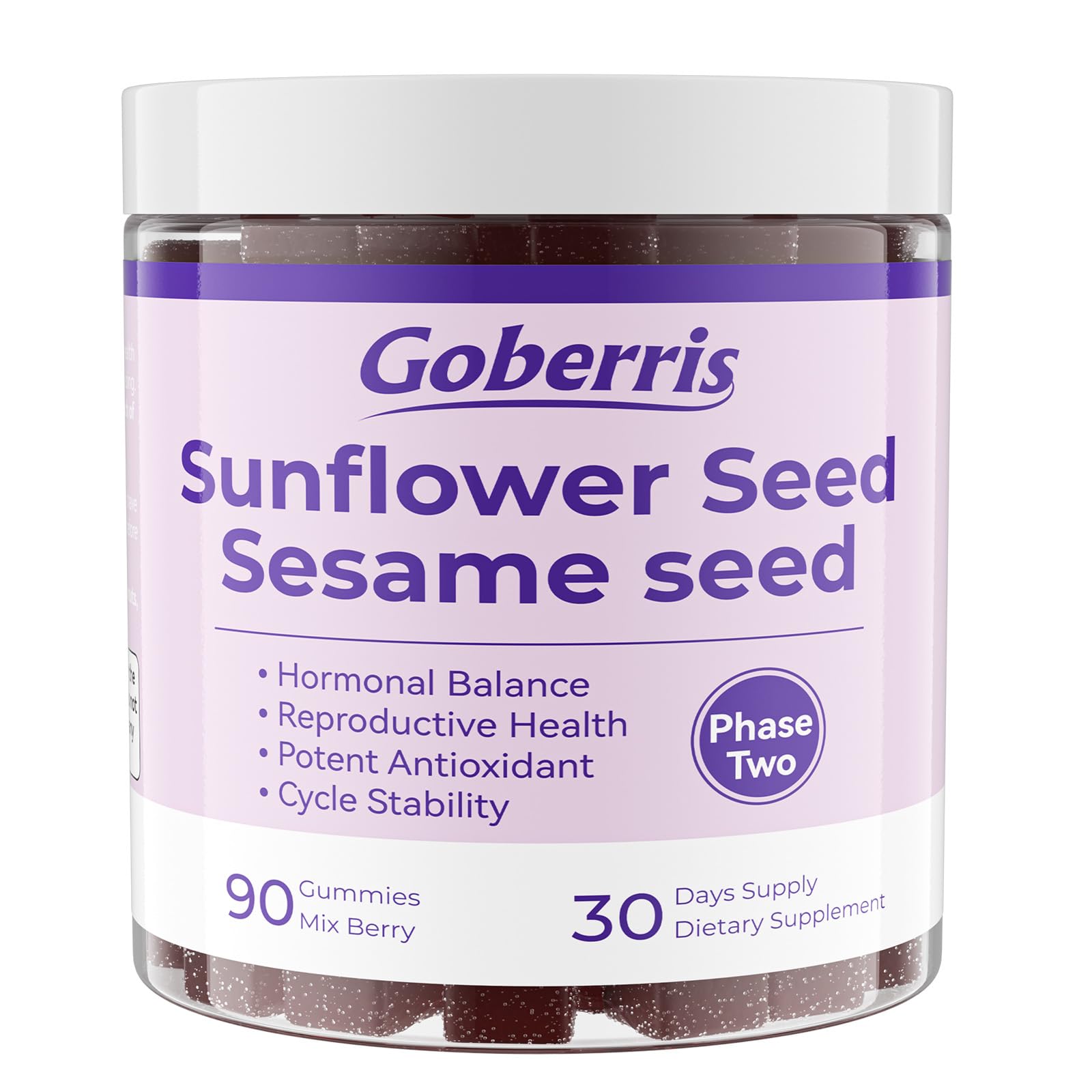 Goberris Seeds Cycles Gummies, 90 Count