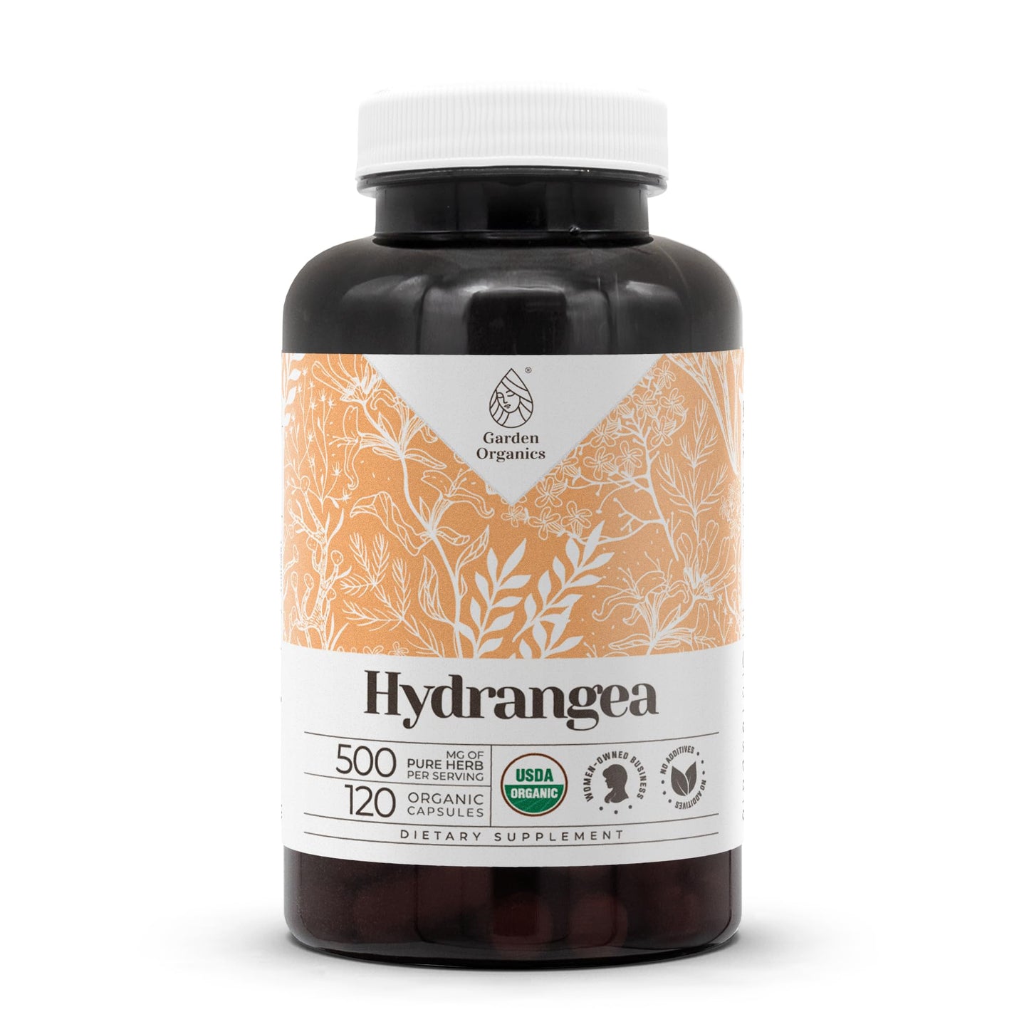 Garden Organics Hydrangea Capsules 120 Count
