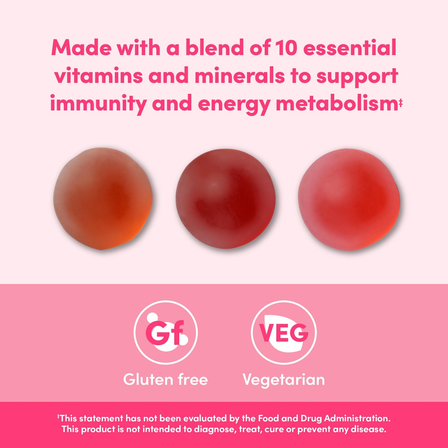 Amazon Elements Adult Women’s Organic Multivitamins 90 Gummies