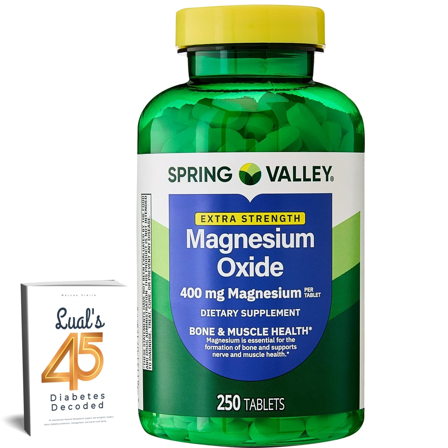 LUAL Magnesium 400 mg Tablets 250 Count