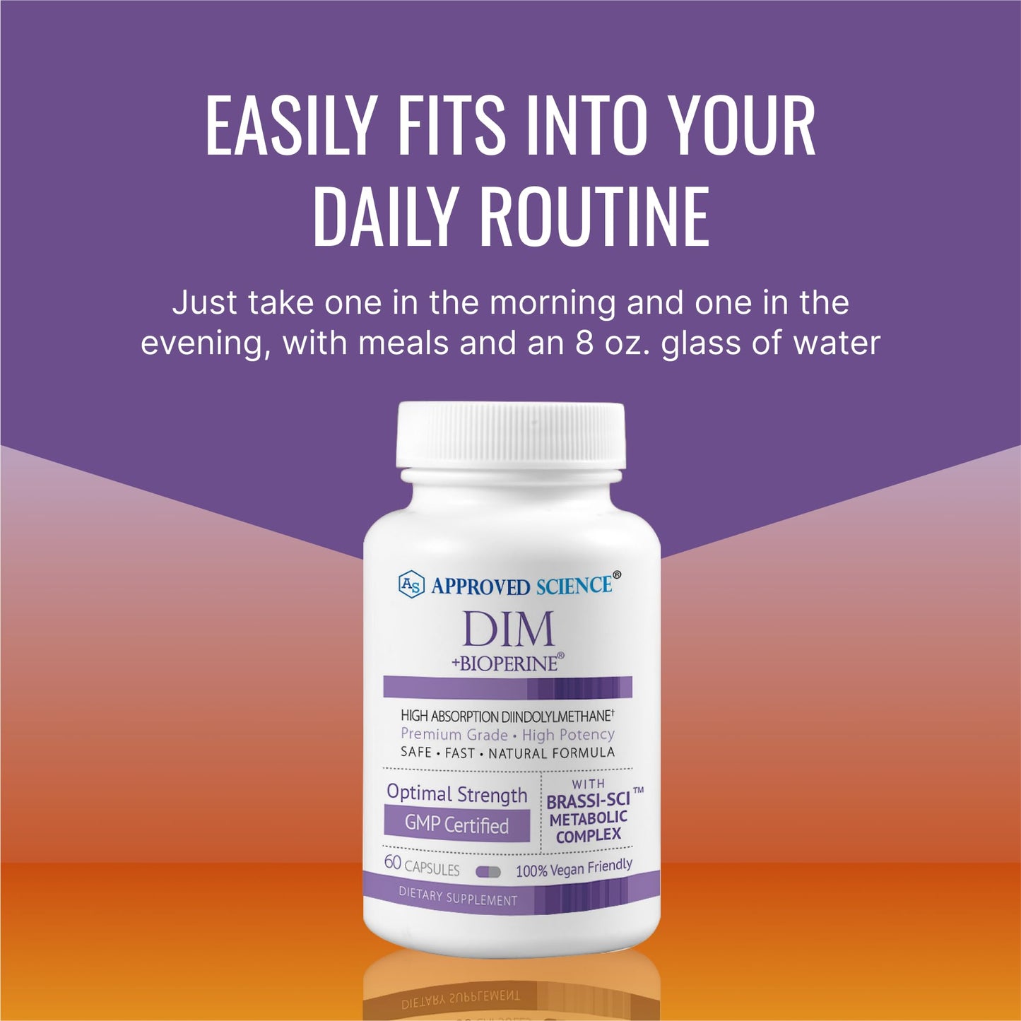 Approved Science DIM Estrogen Metabolism Support 360 Capsules