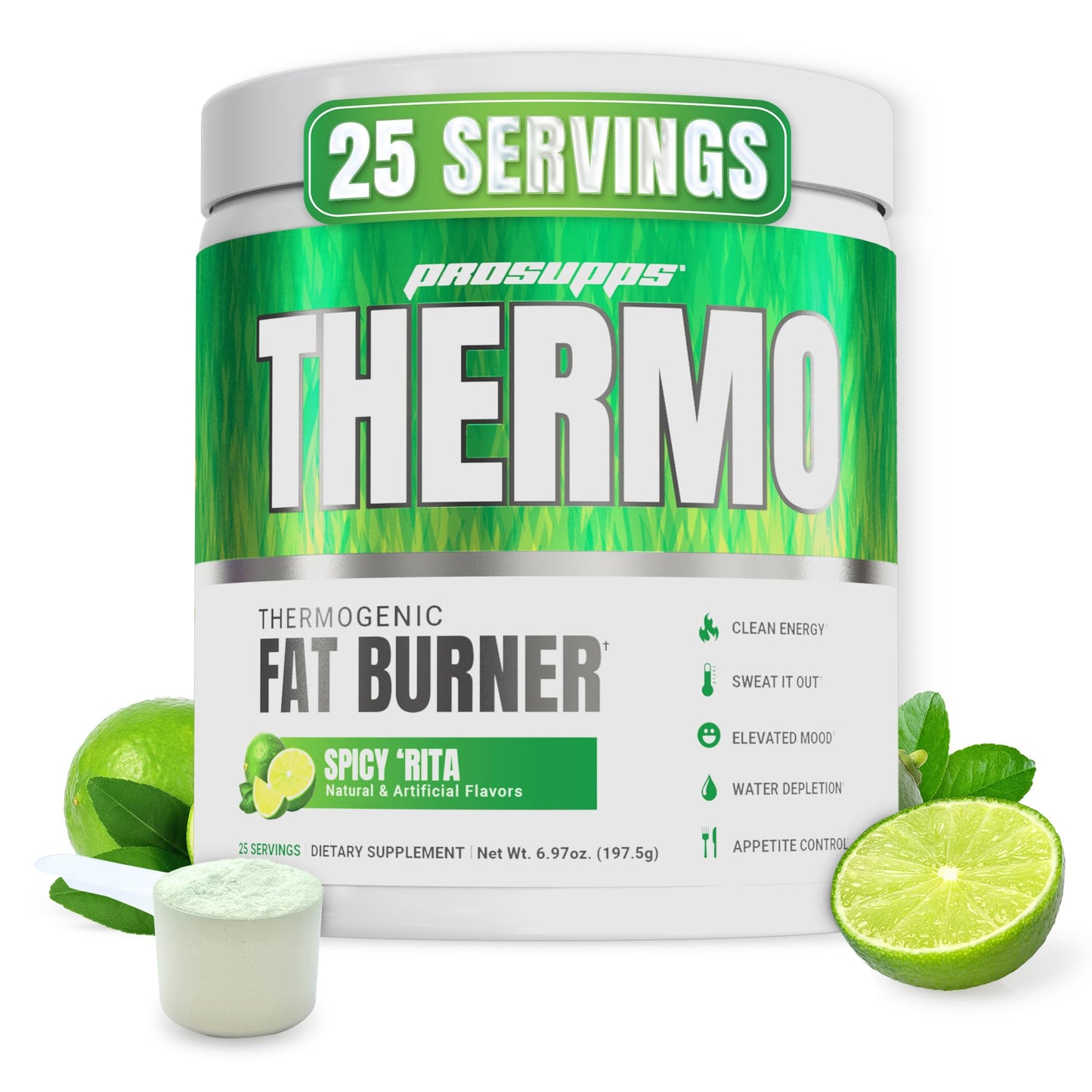 ProSupps Thermogenic Fat Burner Powder Spicy Rita, 7.05 oz