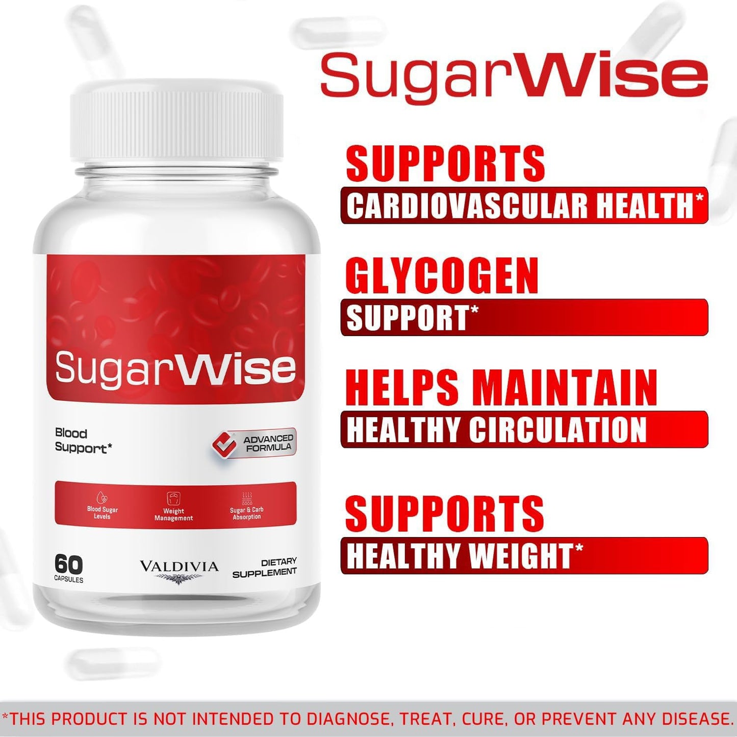 Valdivia Sugar Wise 300 Capsules