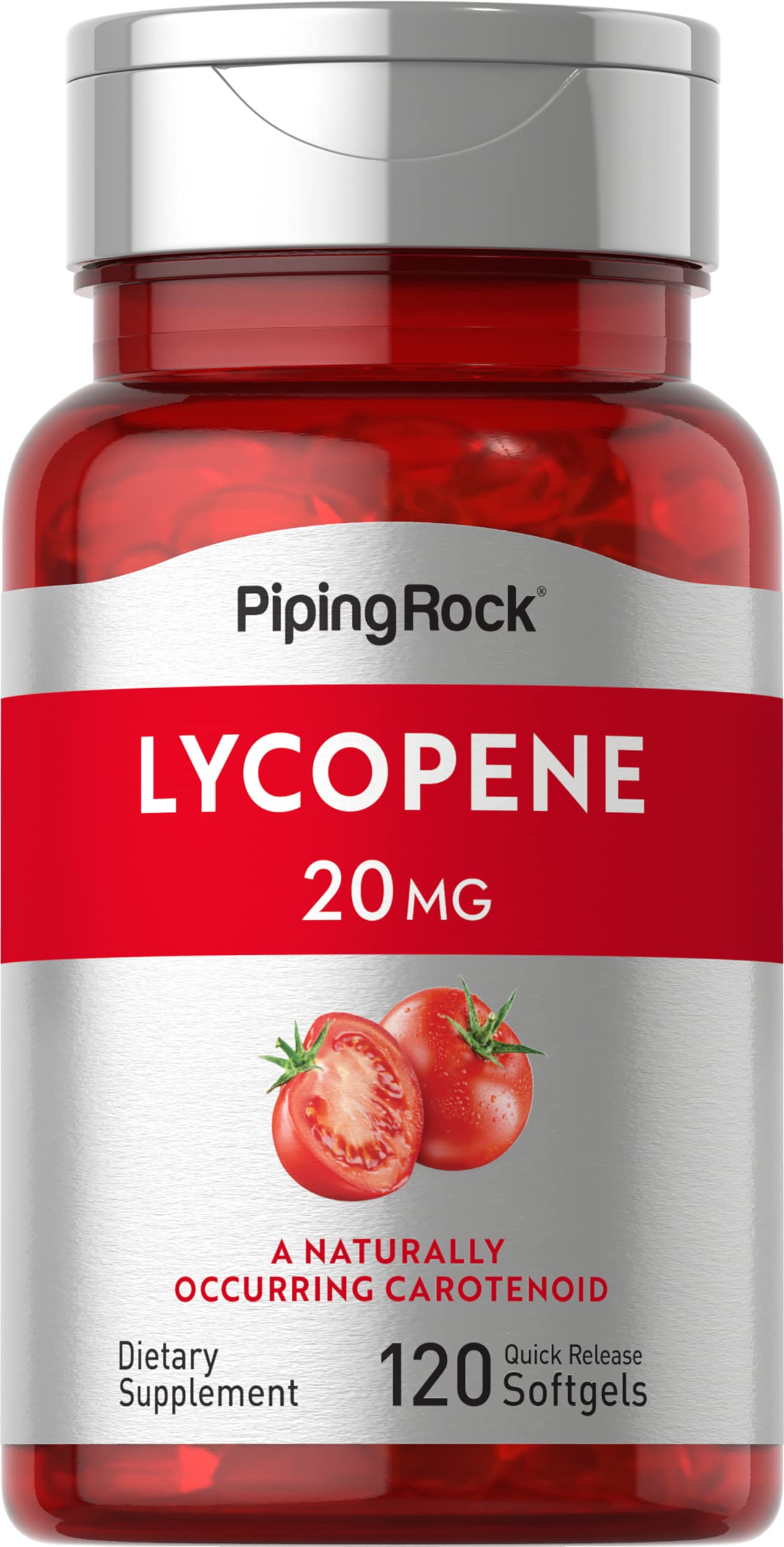 Piping Rock Lycopene Supplement Softgel 120