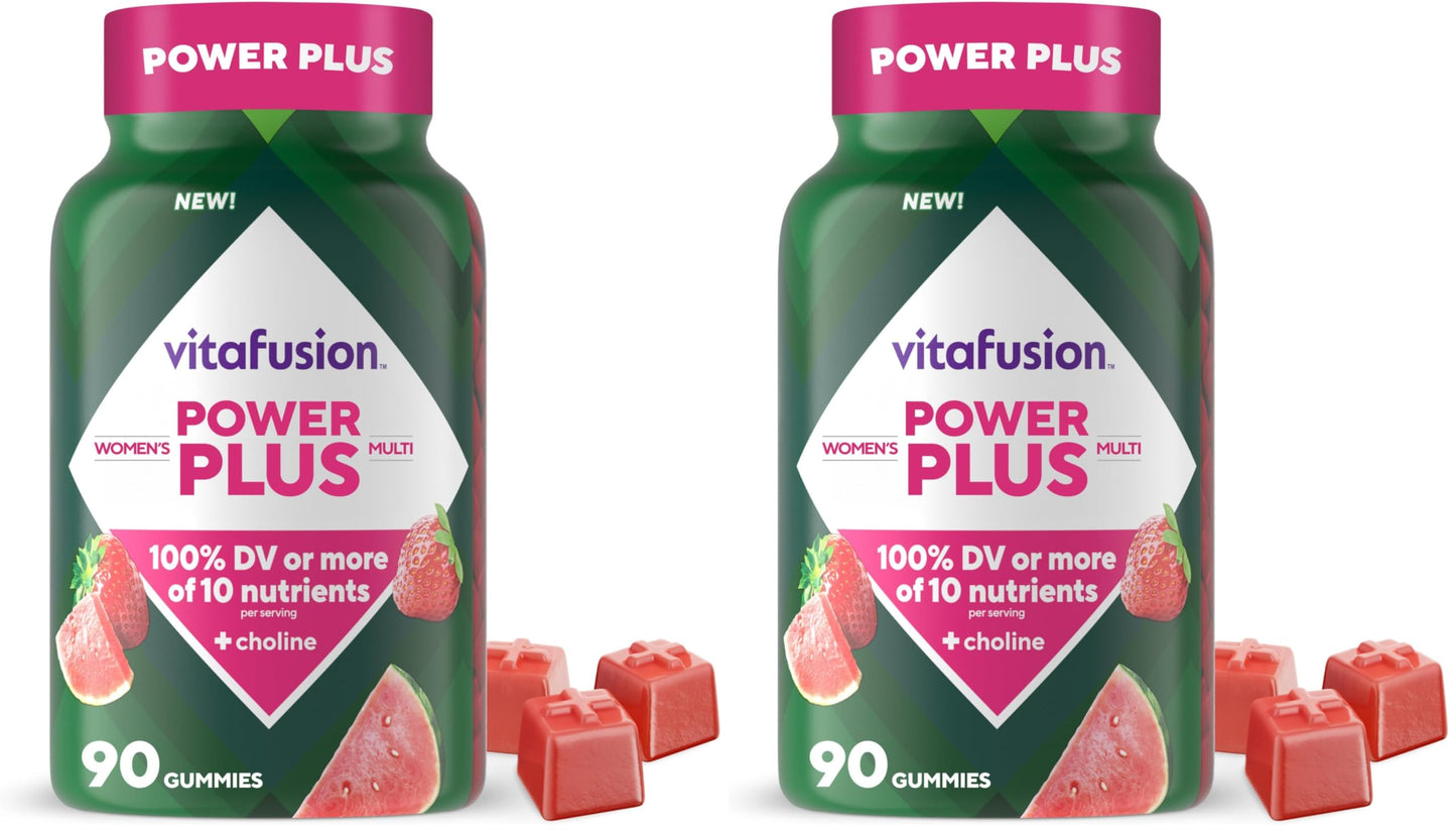 Vitafusion Power Plus Women’s Multivitamin Gummies 180 Count