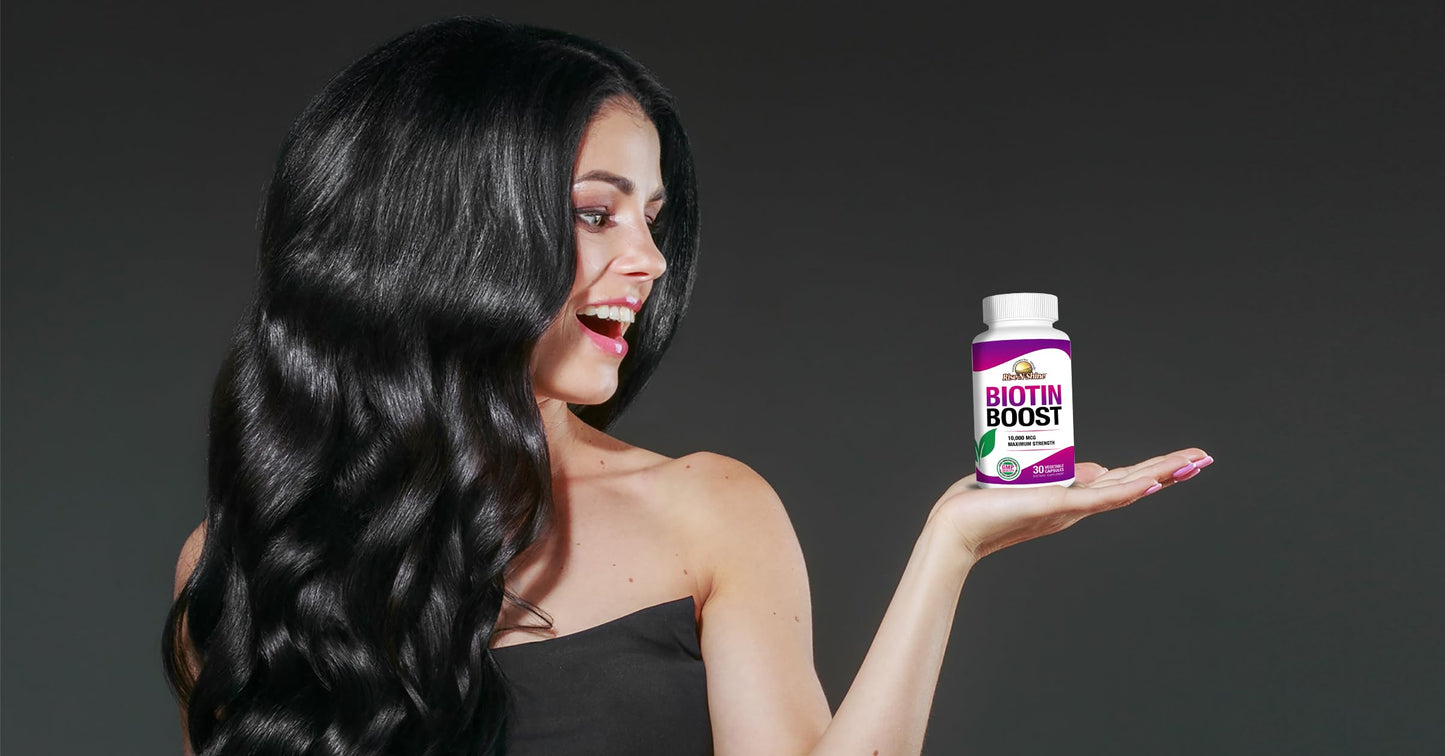 Rise-N-Shine Biotin Boost 10,000 mcg Capsule 30 Count