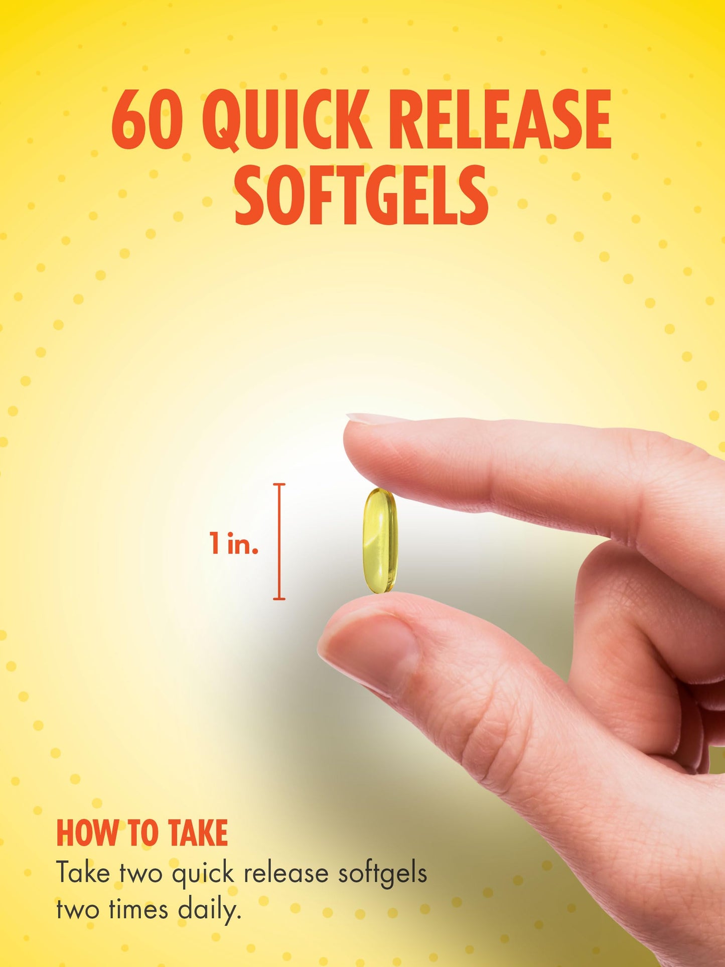 Sundance Fish Oil Omega-3 Supplement Softgels, 60 Count