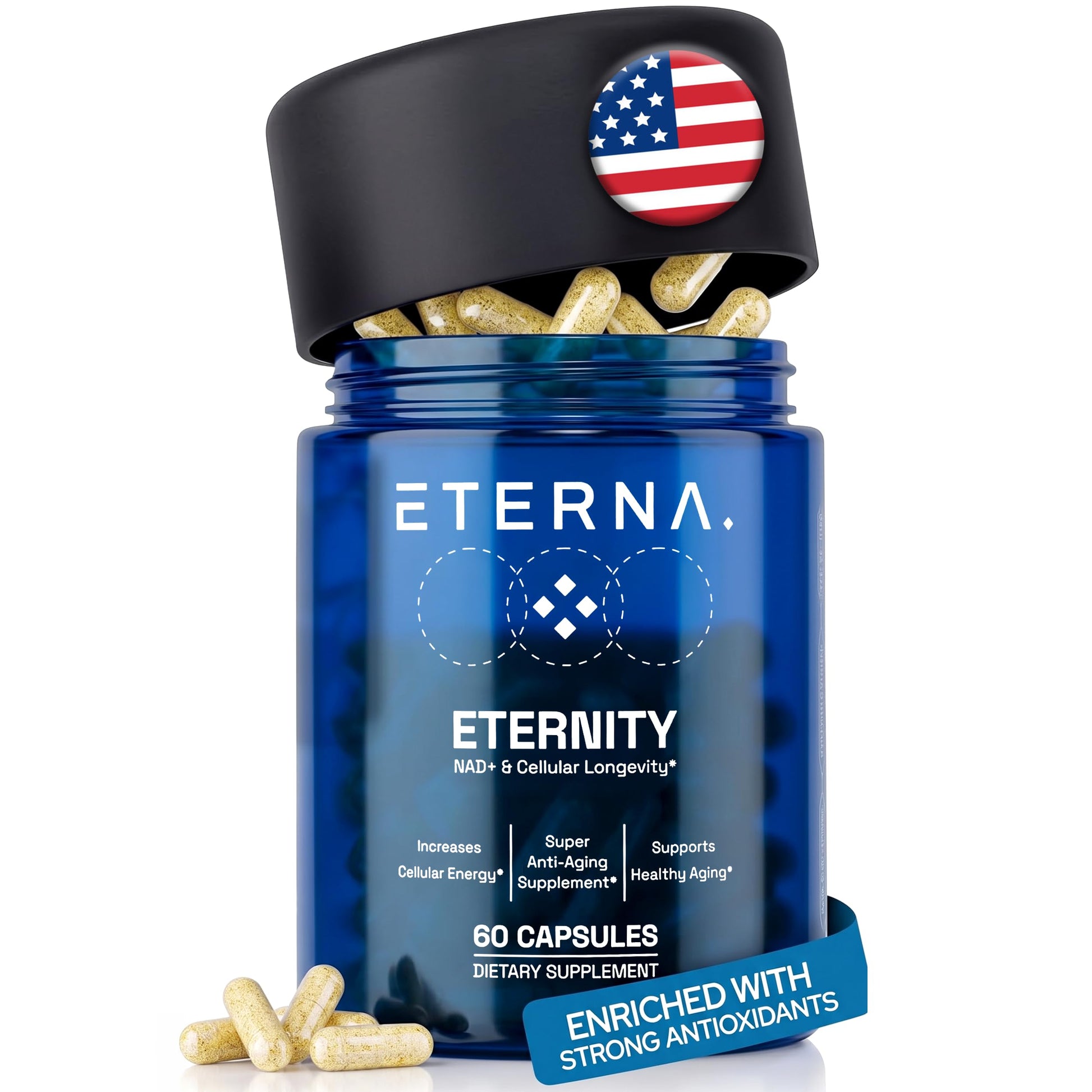 Eterna NAD+ Resveratrol Capsule 60 Capsules