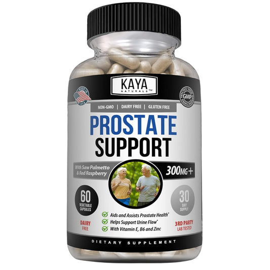 Kaya Naturals Prostate Support Saw Palmetto Capsules 60 Count