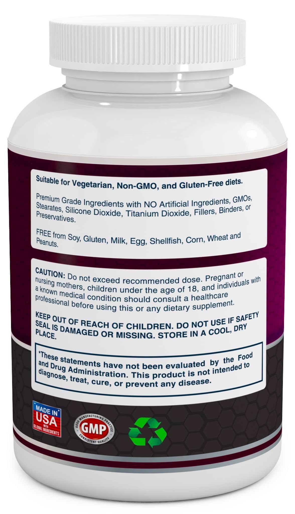 VitaBreeze Turmeric Curcumin Complex with Black Pepper Extract Capsule 180 Count