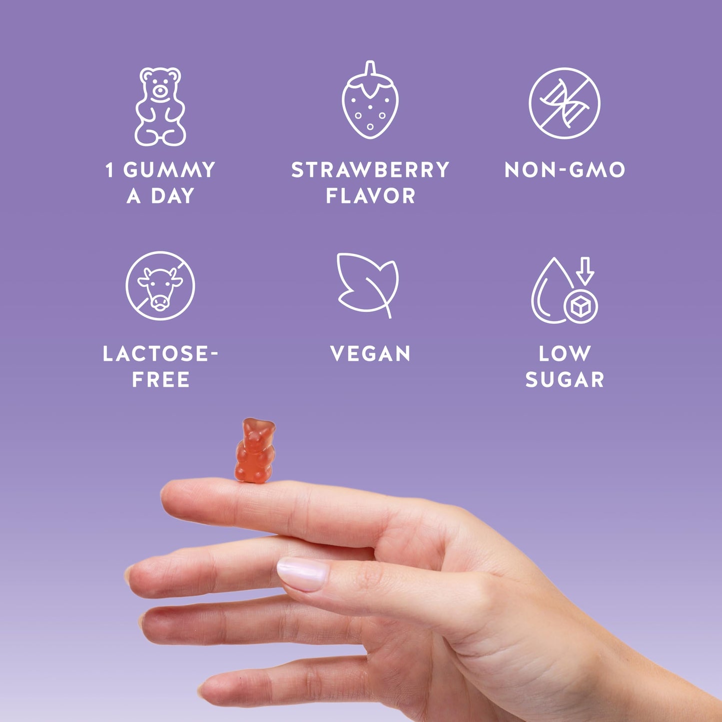 Bears with Benefits PMS Support Gummies, 60 Gummies