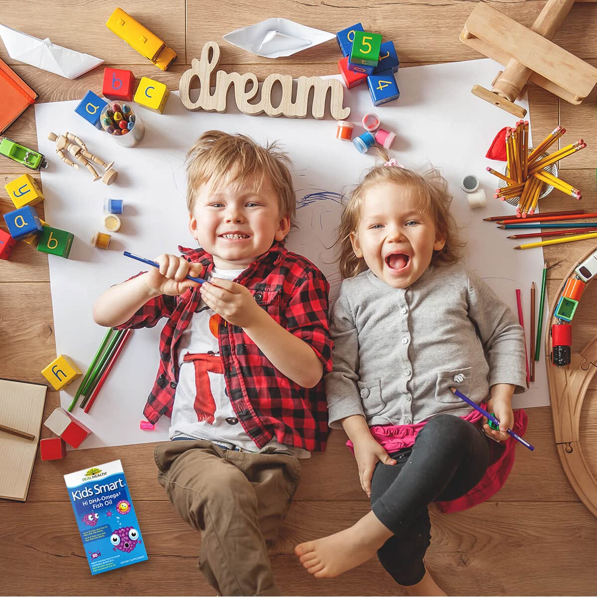 Bioglan Kids Smart Omega 3 Fish Oil Chewable Burstlets, 30 Count