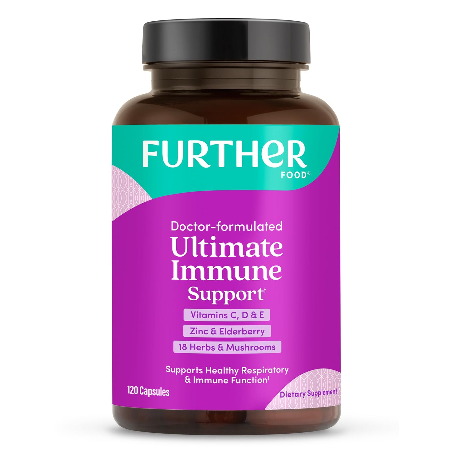 Further Food Ultimate Immune Support Capsules, 120 Capsules