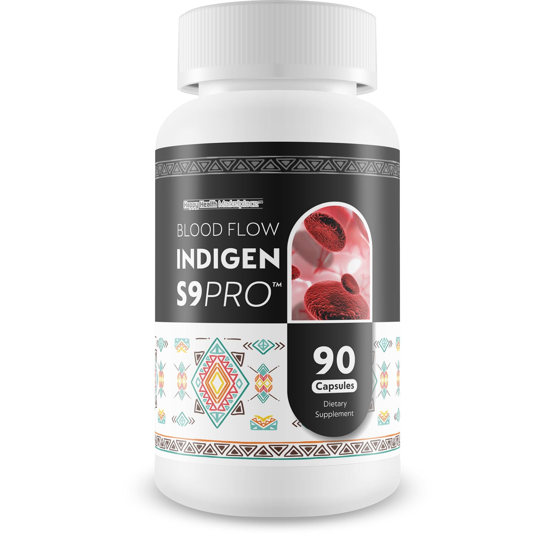 Happy Health Marketplace Blood Flow Indigen S9 Pro Capsule 90