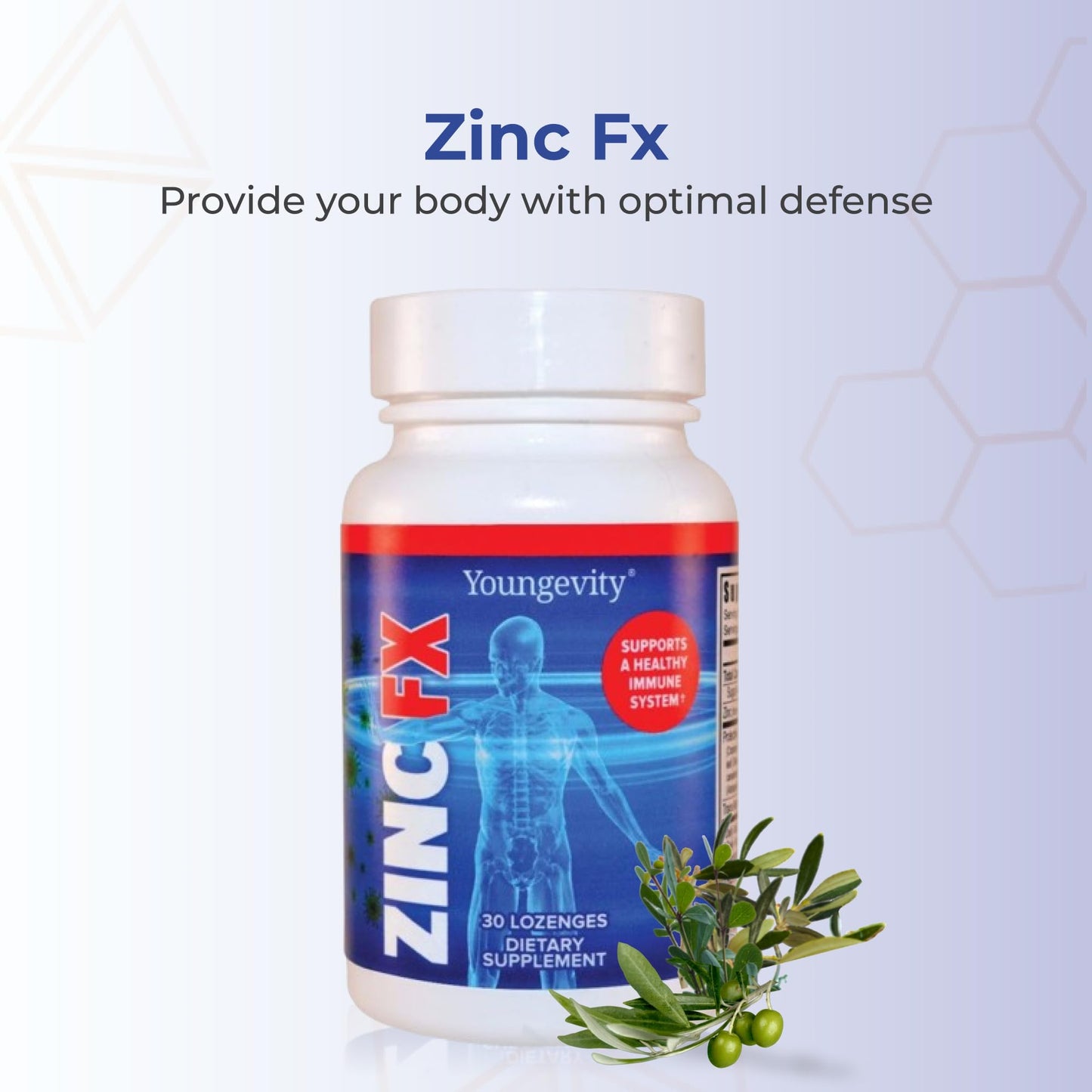 Youngevity Zinc Fx Lozenge 30 Count