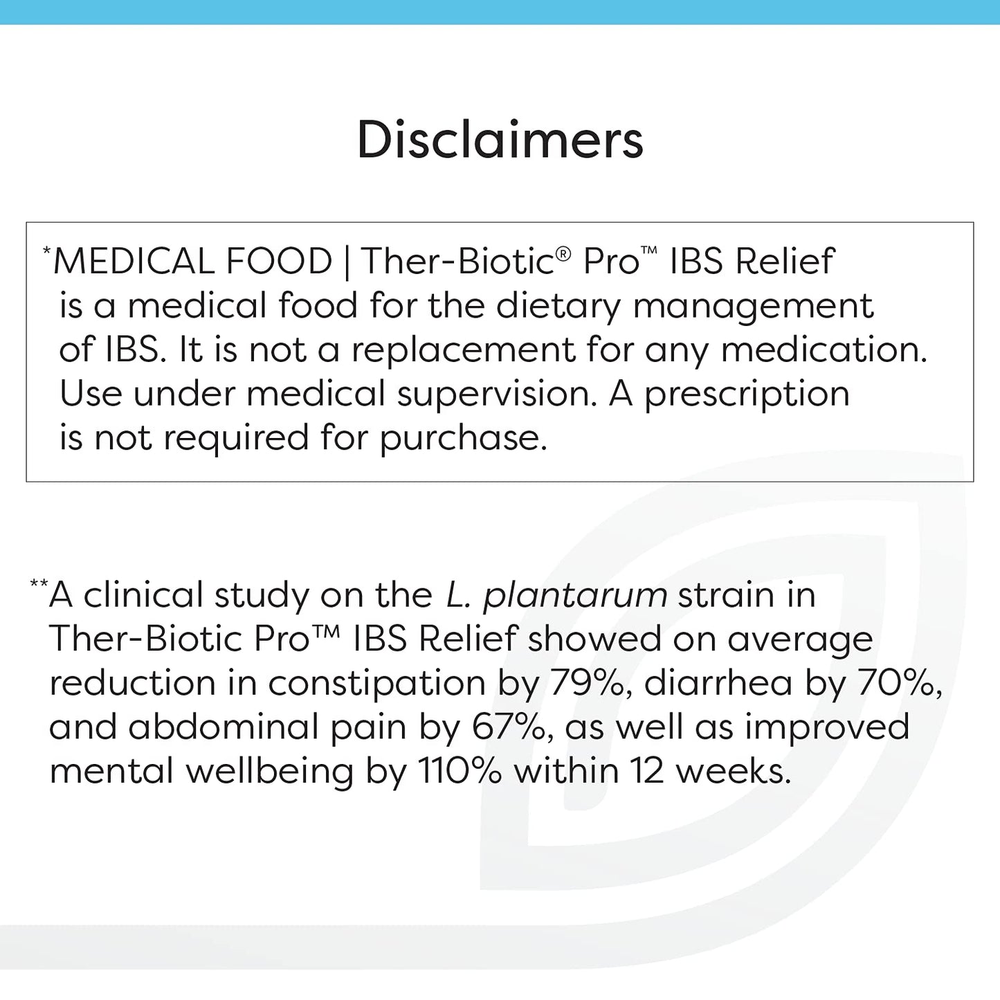 SFI Health Ther-Biotic Pro IBS Relief for Women & Men 21 Capsules