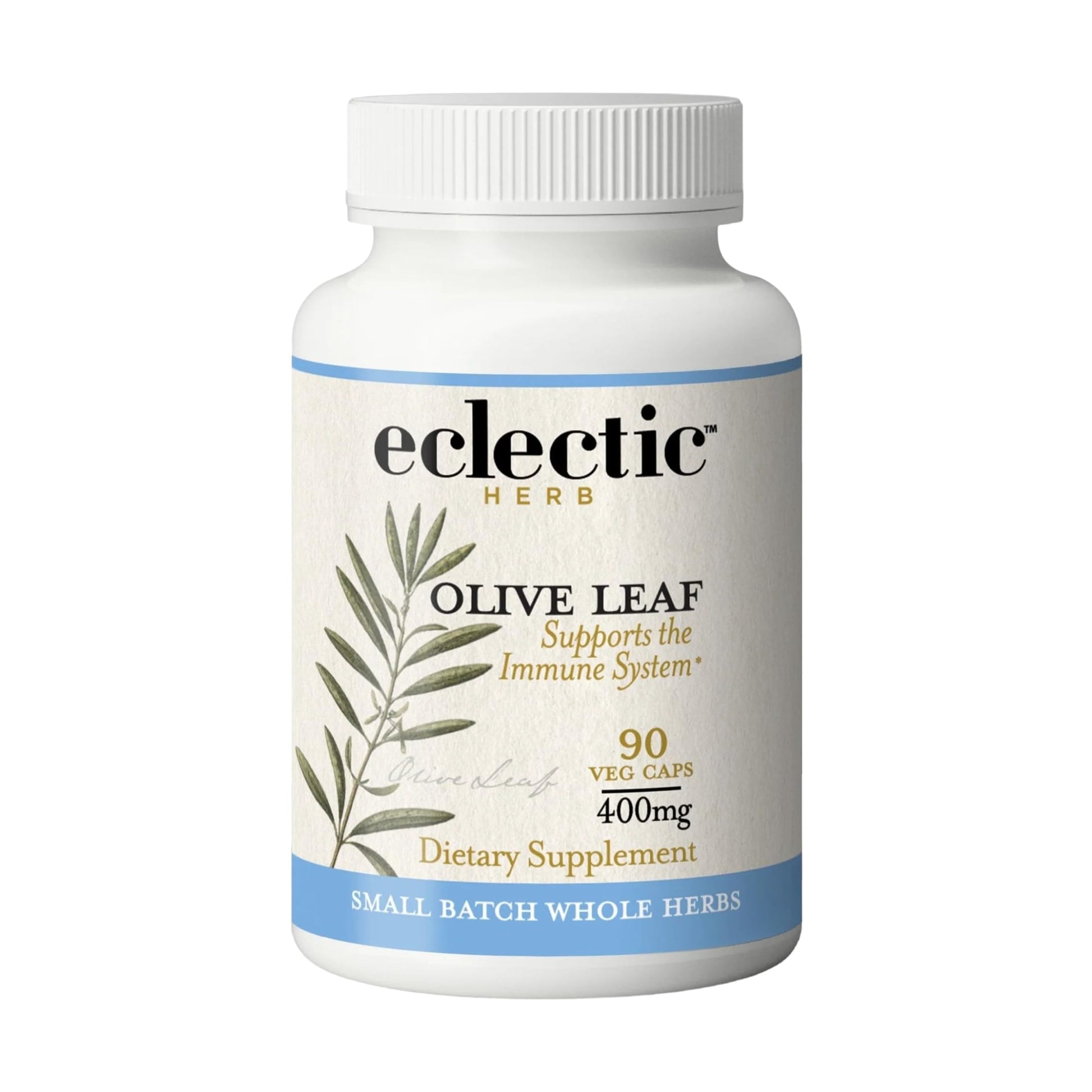 Eclectic Institute Organic Olive Leaf Capsules, Capsule, 90 Count