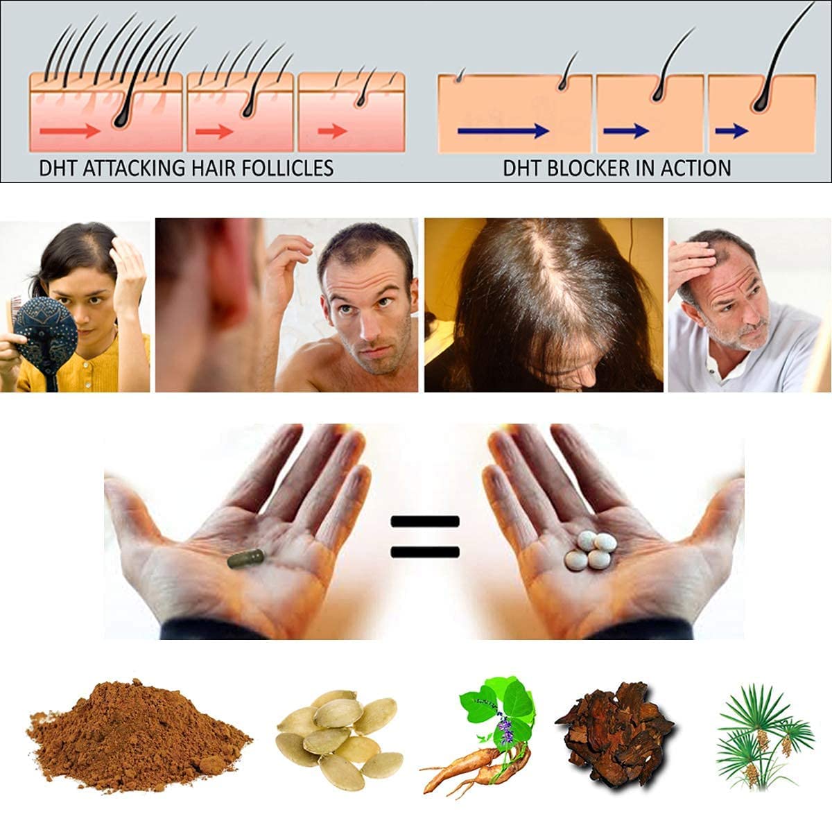 KERATIN RESEARCH Saw Palmetto Capsules 60 Capsules