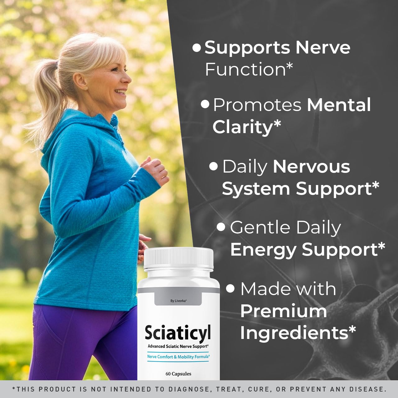 LIVORKA Sciaticyl Capsules, 300 Capsules