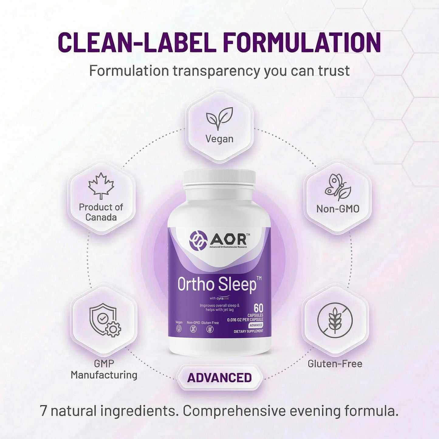 AOR Ortho Sleep Capsule 60 Count