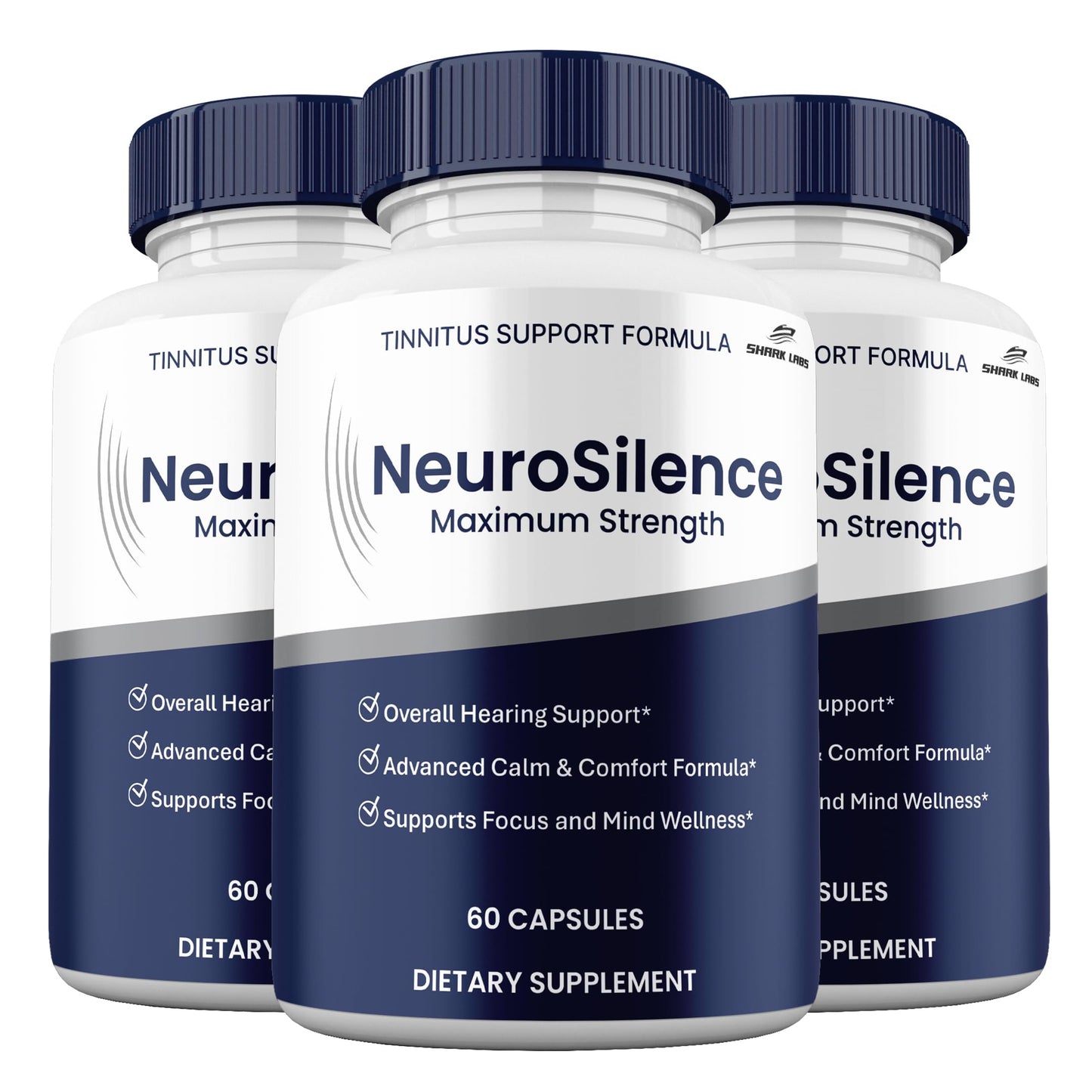 Shark Labs NeuroSilence 60 Capsules