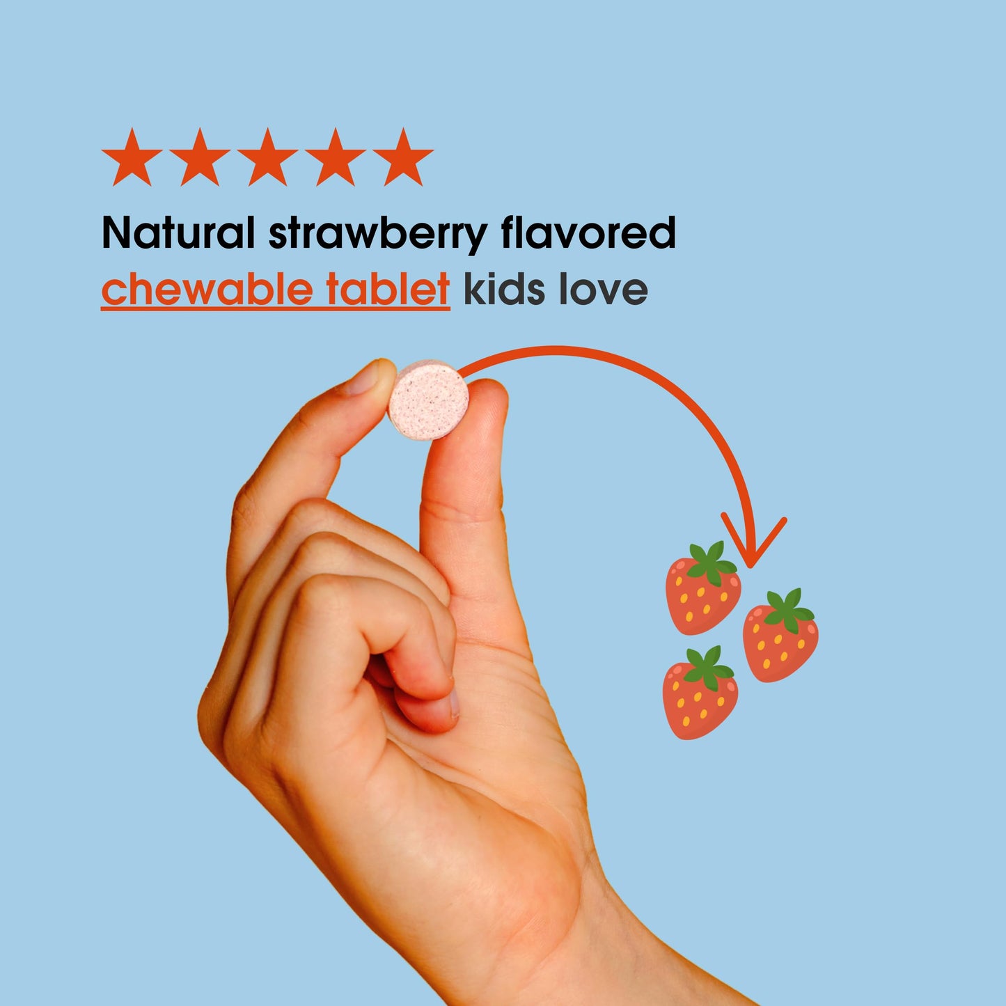 I'm Nutrients Picky Essentials Kids Multivitamin with Iron + Zinc Chewable 60 Tablets