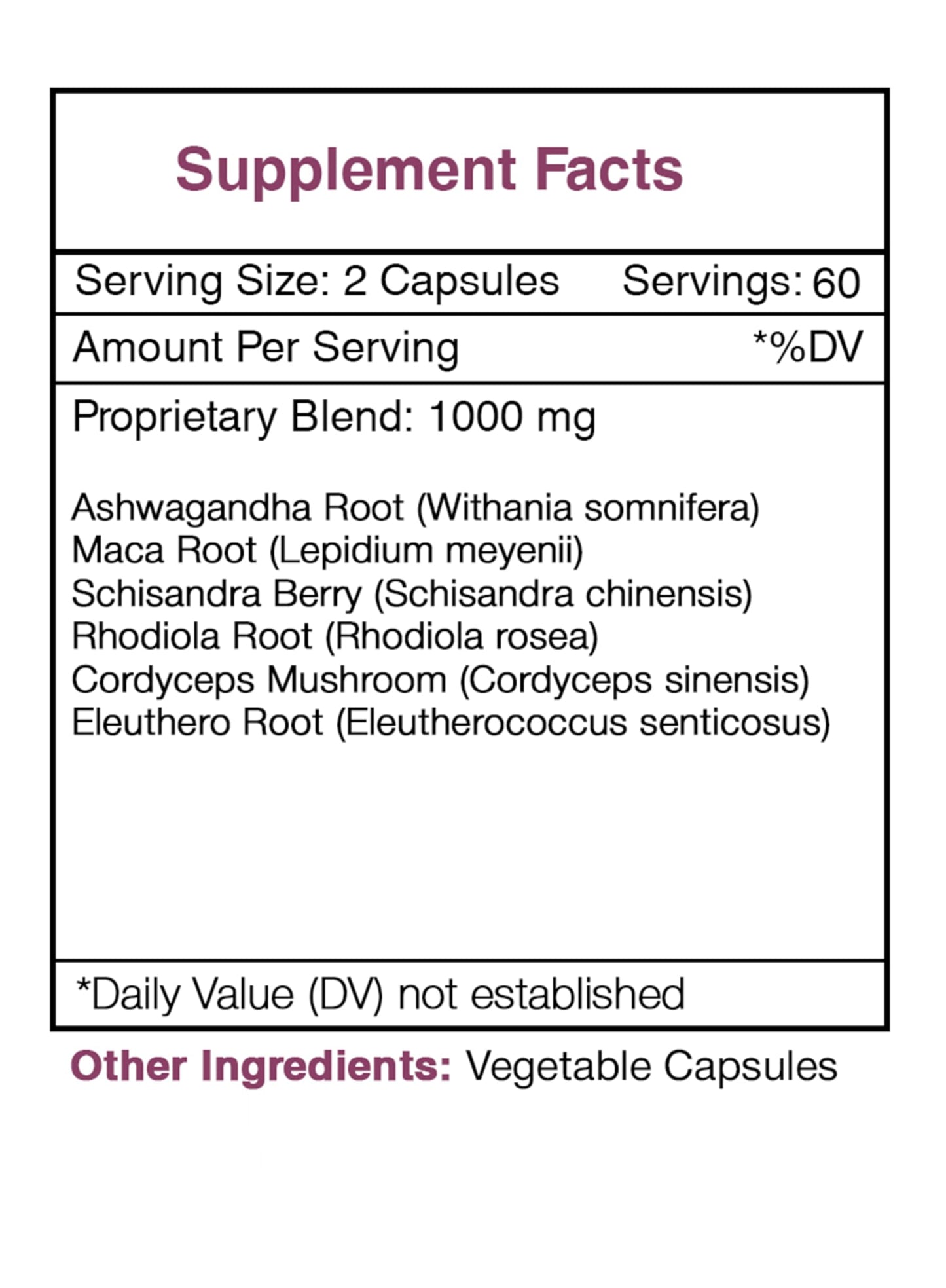 Secrets of the Tribe Tribal Restoration, Body Strength/Energy Restore, Herbal Supplement Blend Capsule, 120 Count