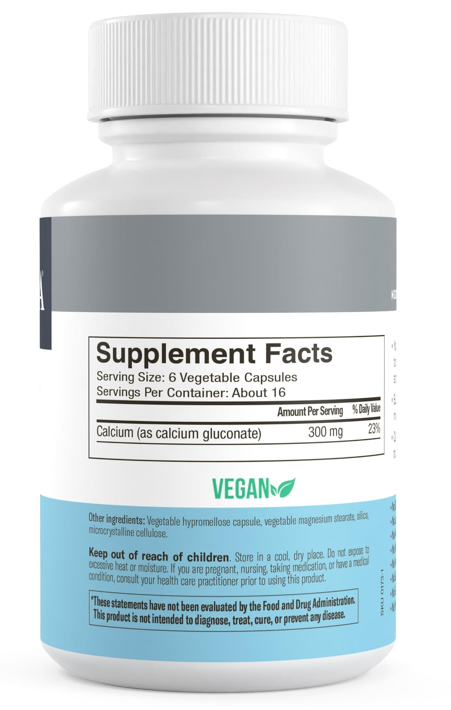 Freeda Calcium Gluconate 100 Capsules