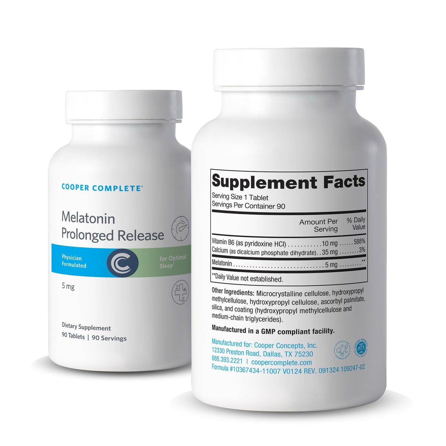 Cooper Complete Prolonged Release Melatonin 5mg, 180 Tablets