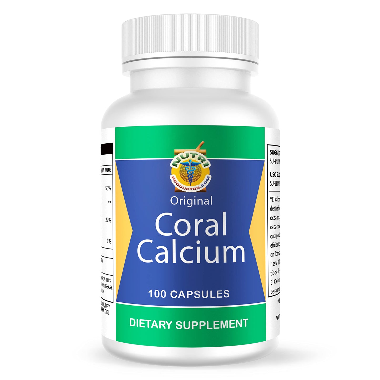 Nutrisalud Products Coral Calcium Capsules 200 Count