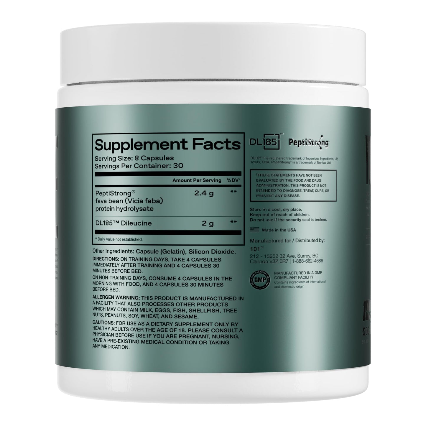 ONE OF ONE Peptide Builder Capsule 240 Capsules