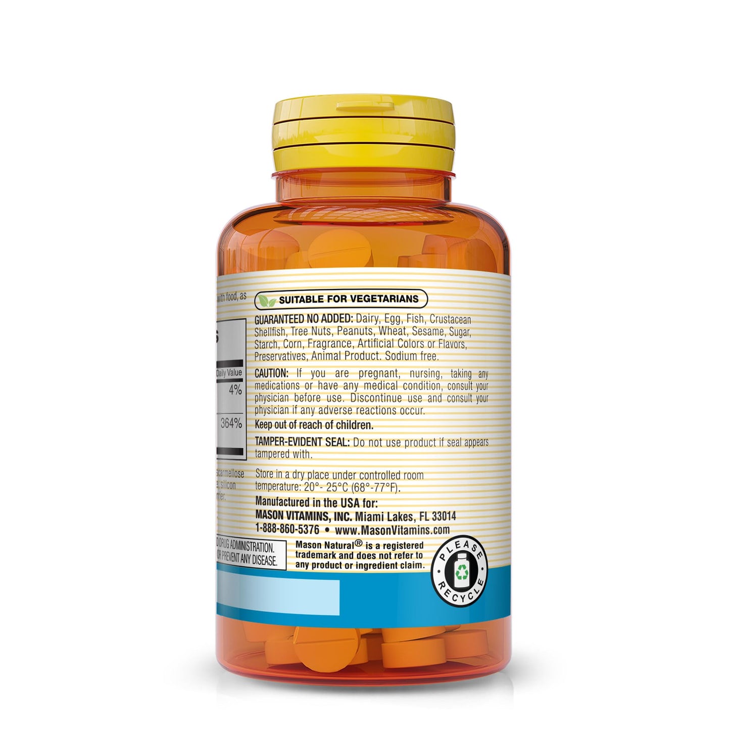 Mason Natural Selenium 200 mcg Tablet 60 Tablets