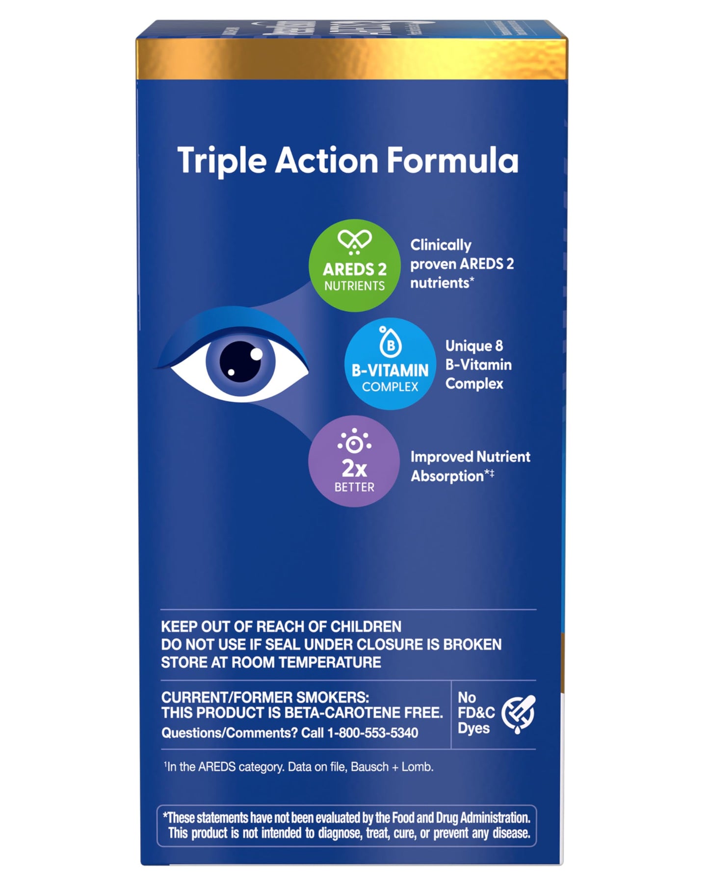PreserVision AREDS3 Eye Vitamins Tablets & Soft Gels, 90 Count