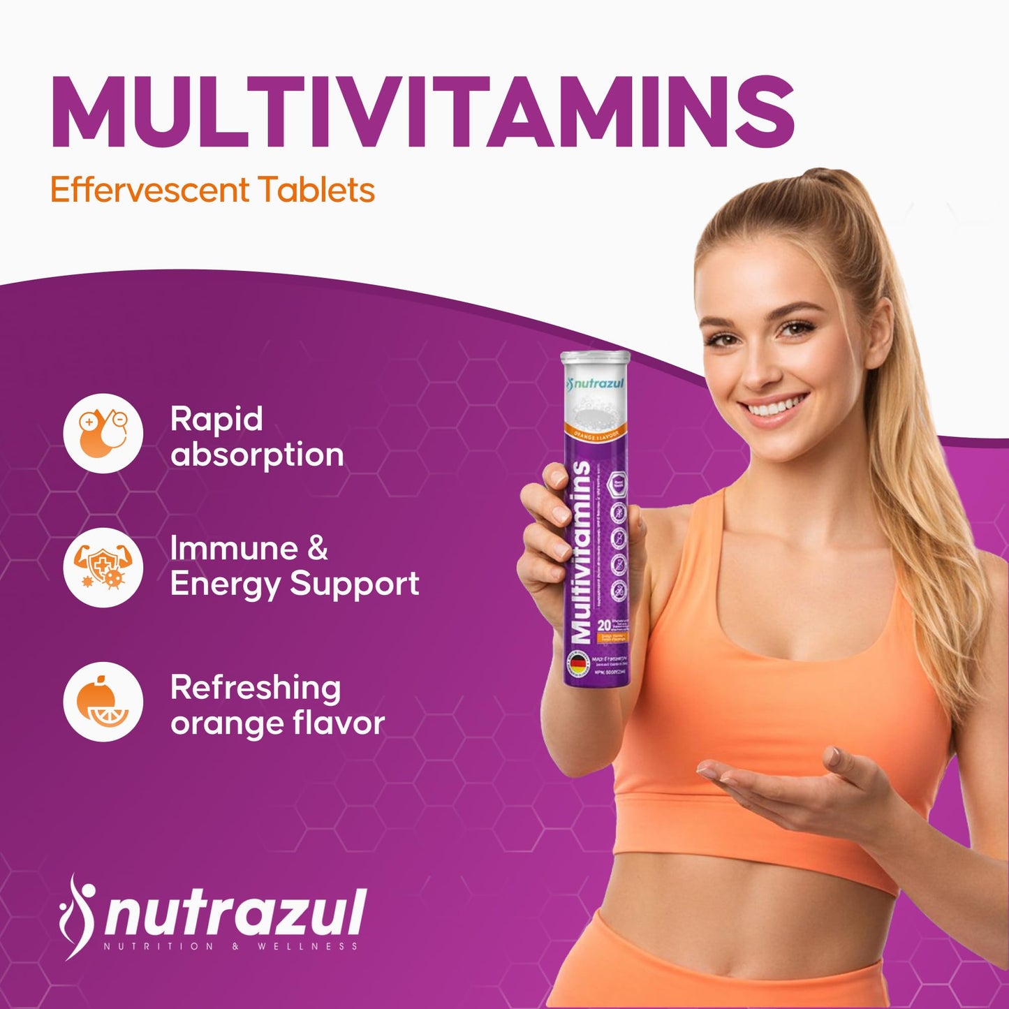 Nutrazul Multivitamin Effervescent Tablet 60 Tablets