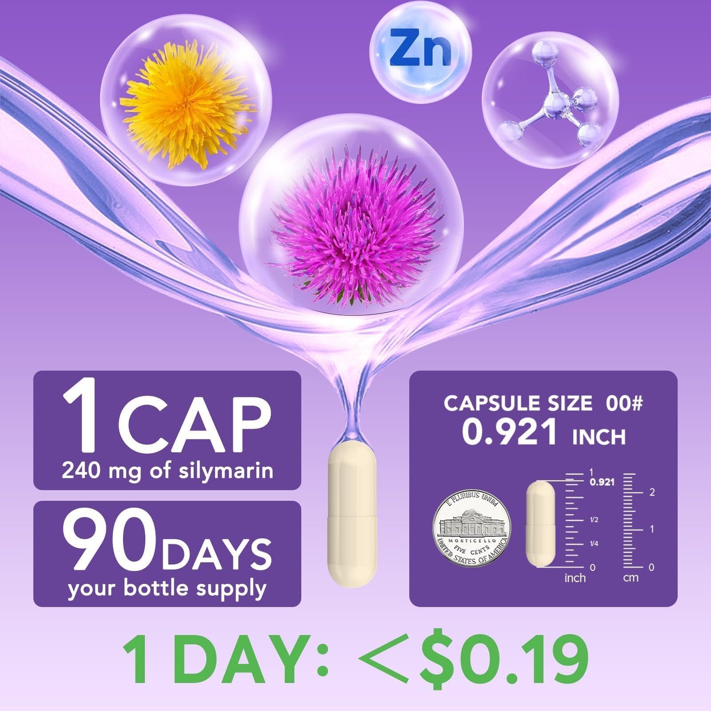 Surebounty Milk Thistle Complex Capsules 90