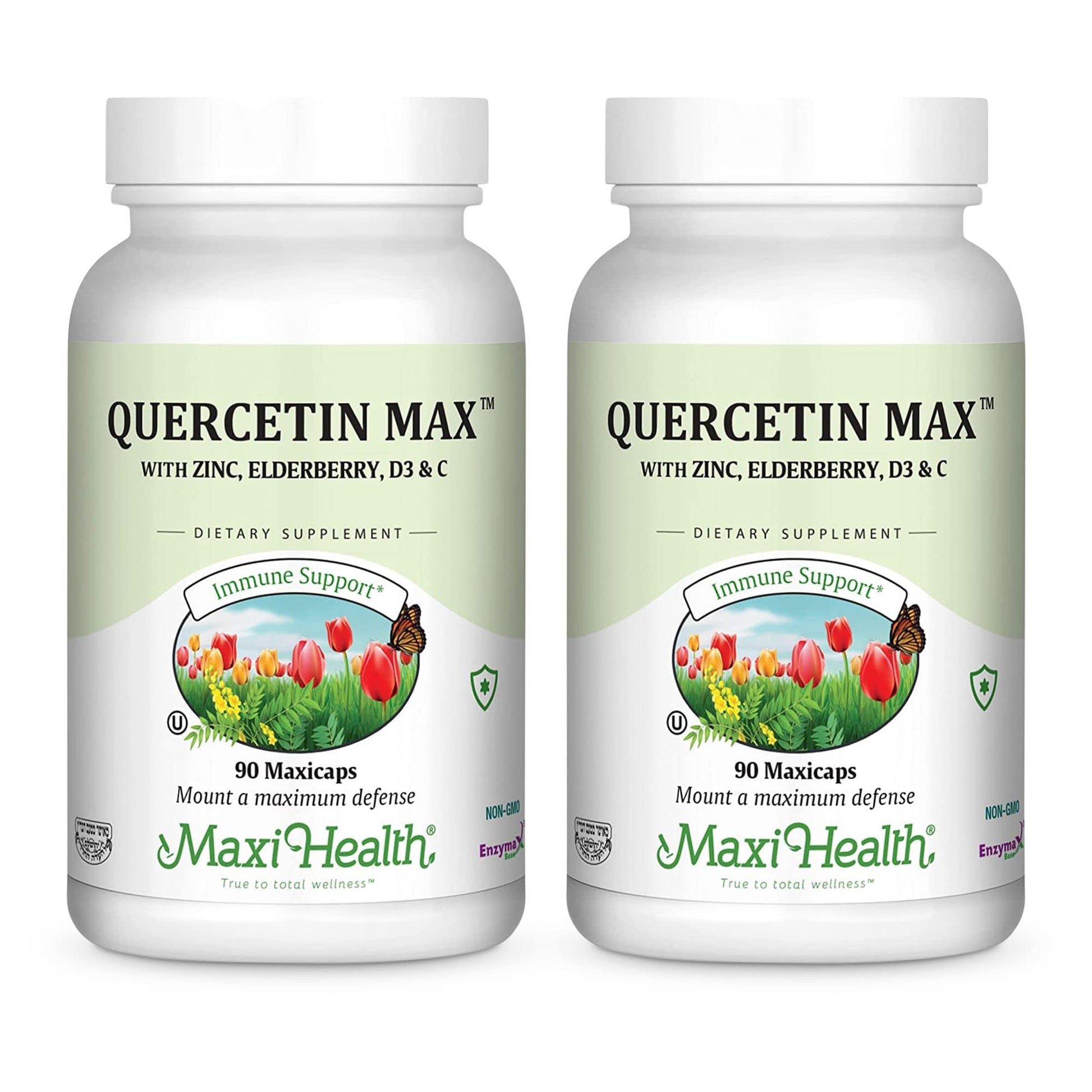 Maxi Health Quercetin 500mg Capsules, 180 Count
