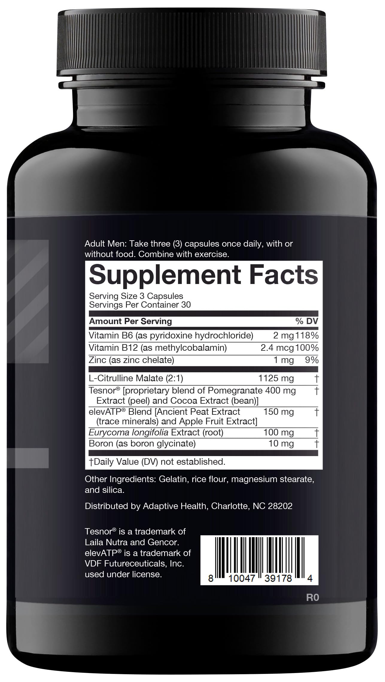 Nugenix Total-T Testosterone Booster Capsules, 90 Count