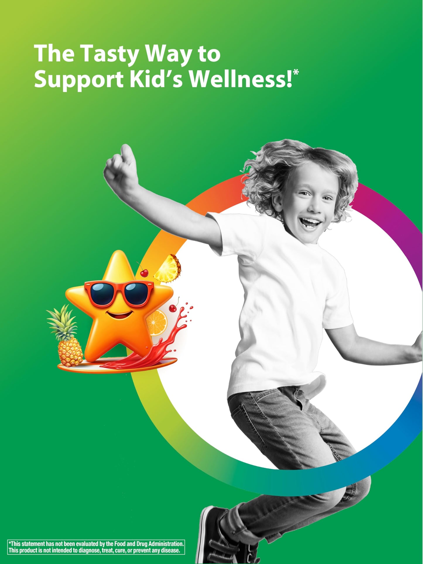 Rainbow Light Kids One+ Multivitamin Tablets 90