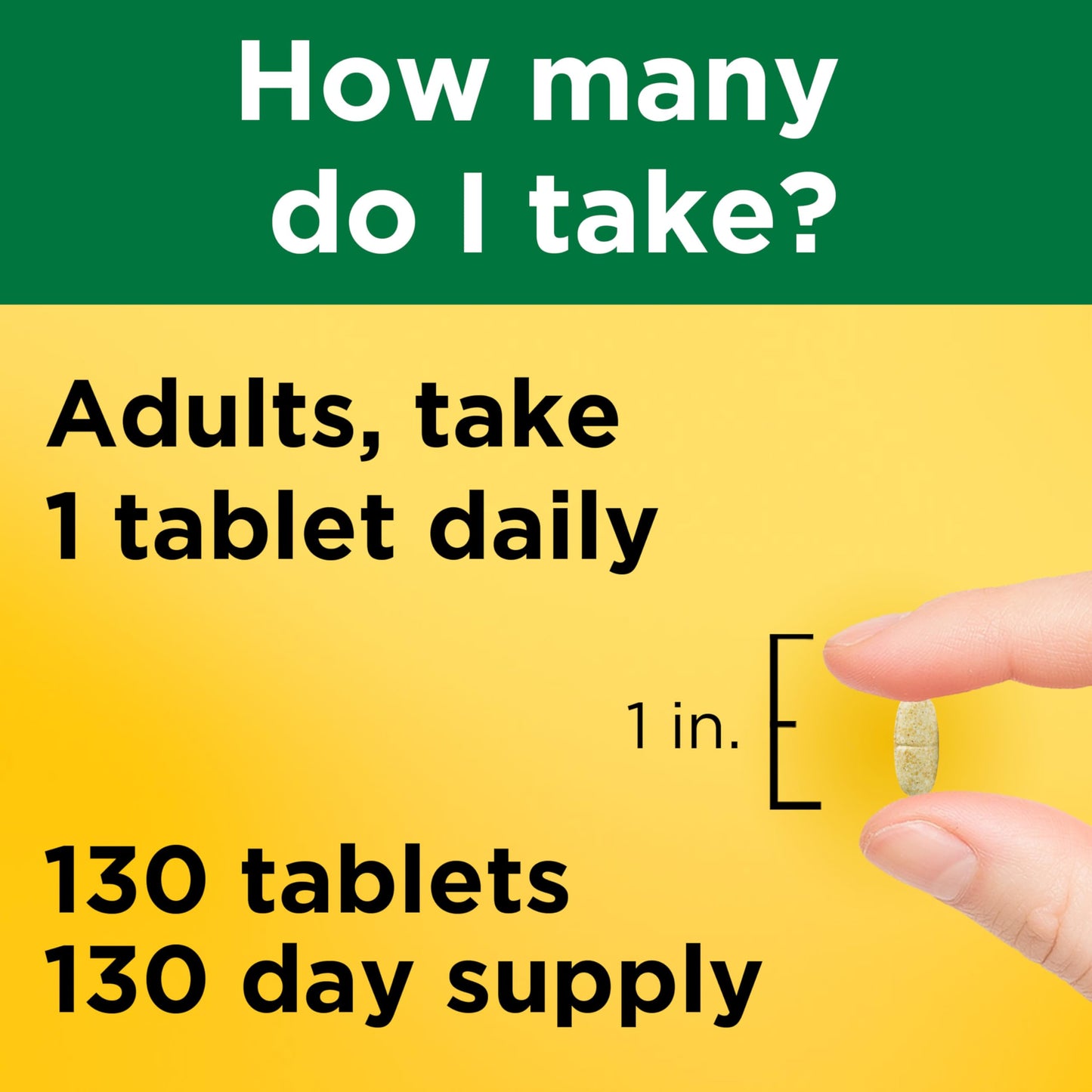 Nature Made Multivitamin with Iron, 130 Tablets
