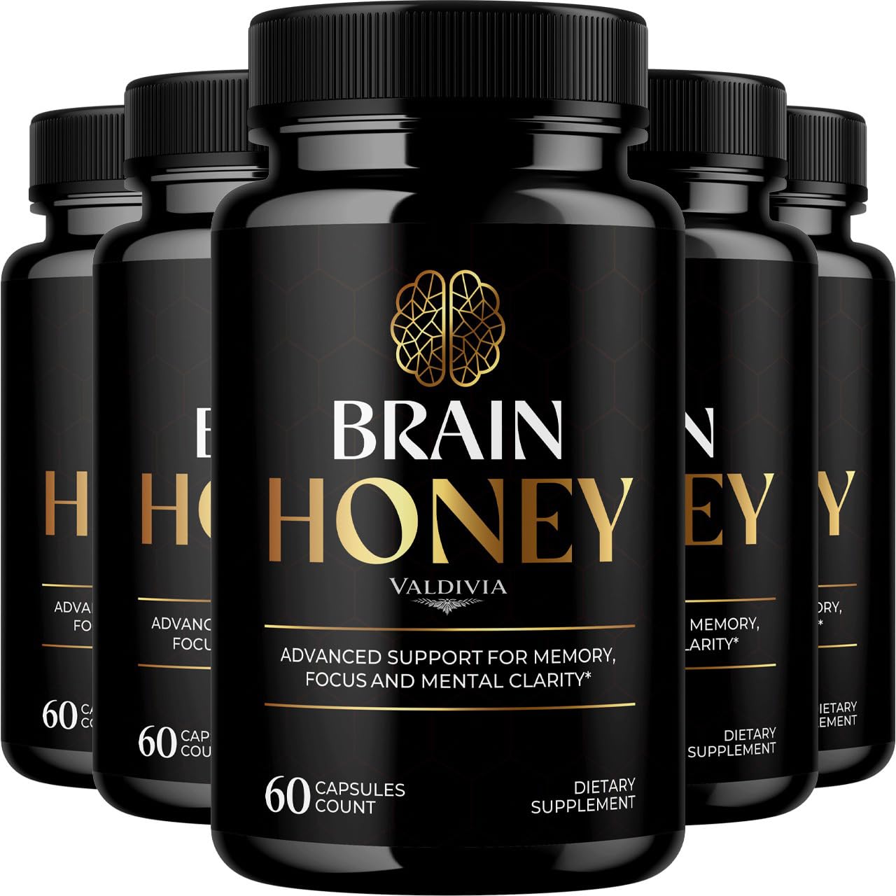 Valdivia Brain Honey Capsules 300 Capsules