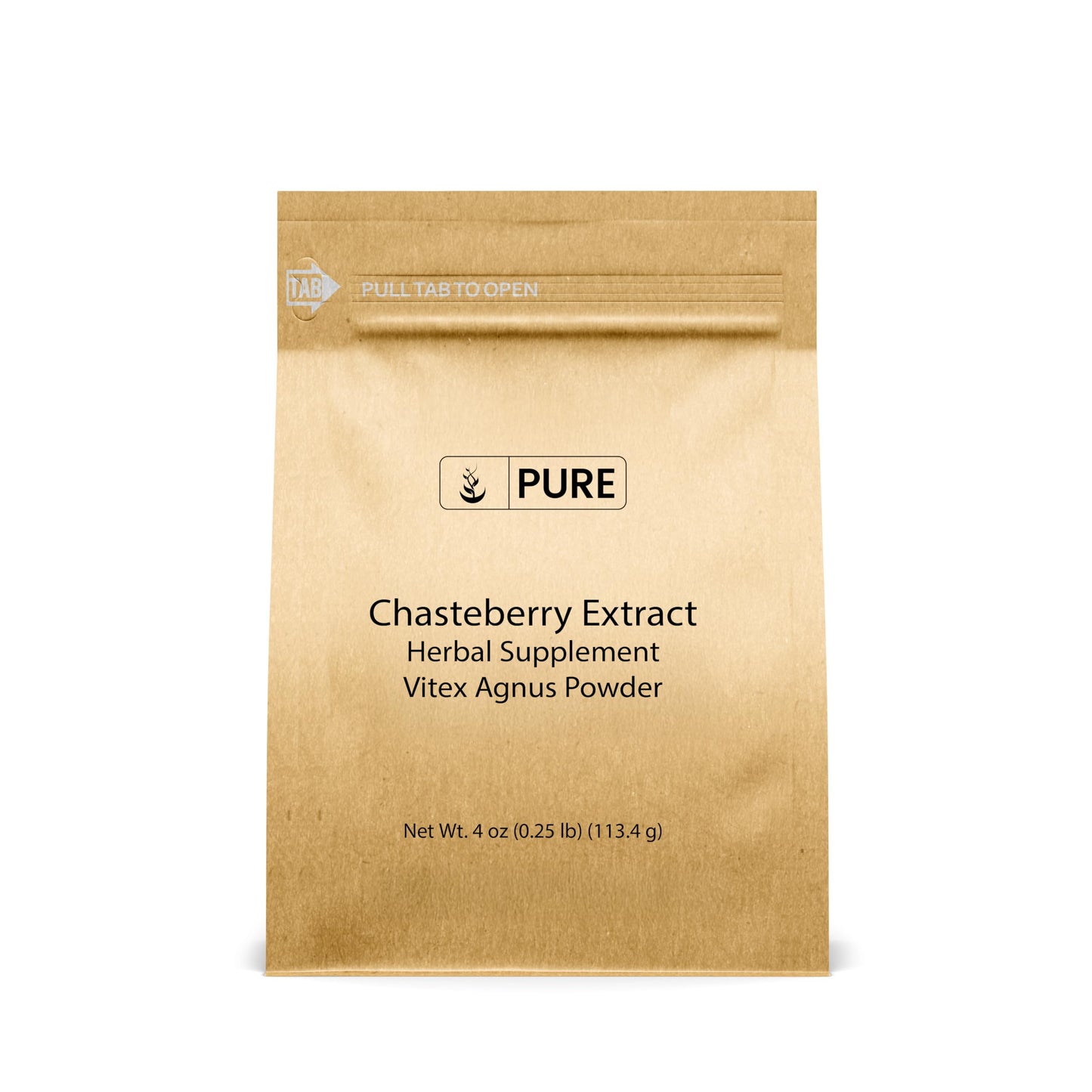 PURE ORIGINAL INGREDIENTS Chasteberry Extract Powder 4 oz