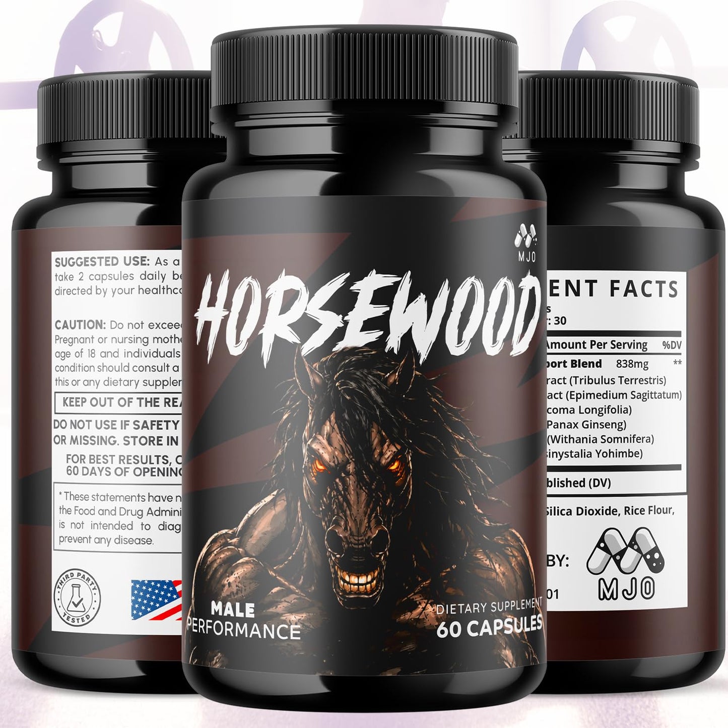 MJO Horsewood Capsules 180 Capsules