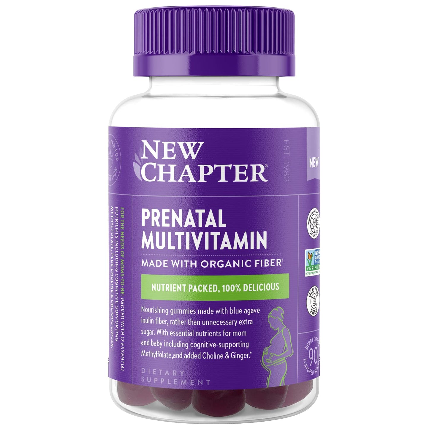 New Chapter Prenatal Multivitamin Gummies 90 Count