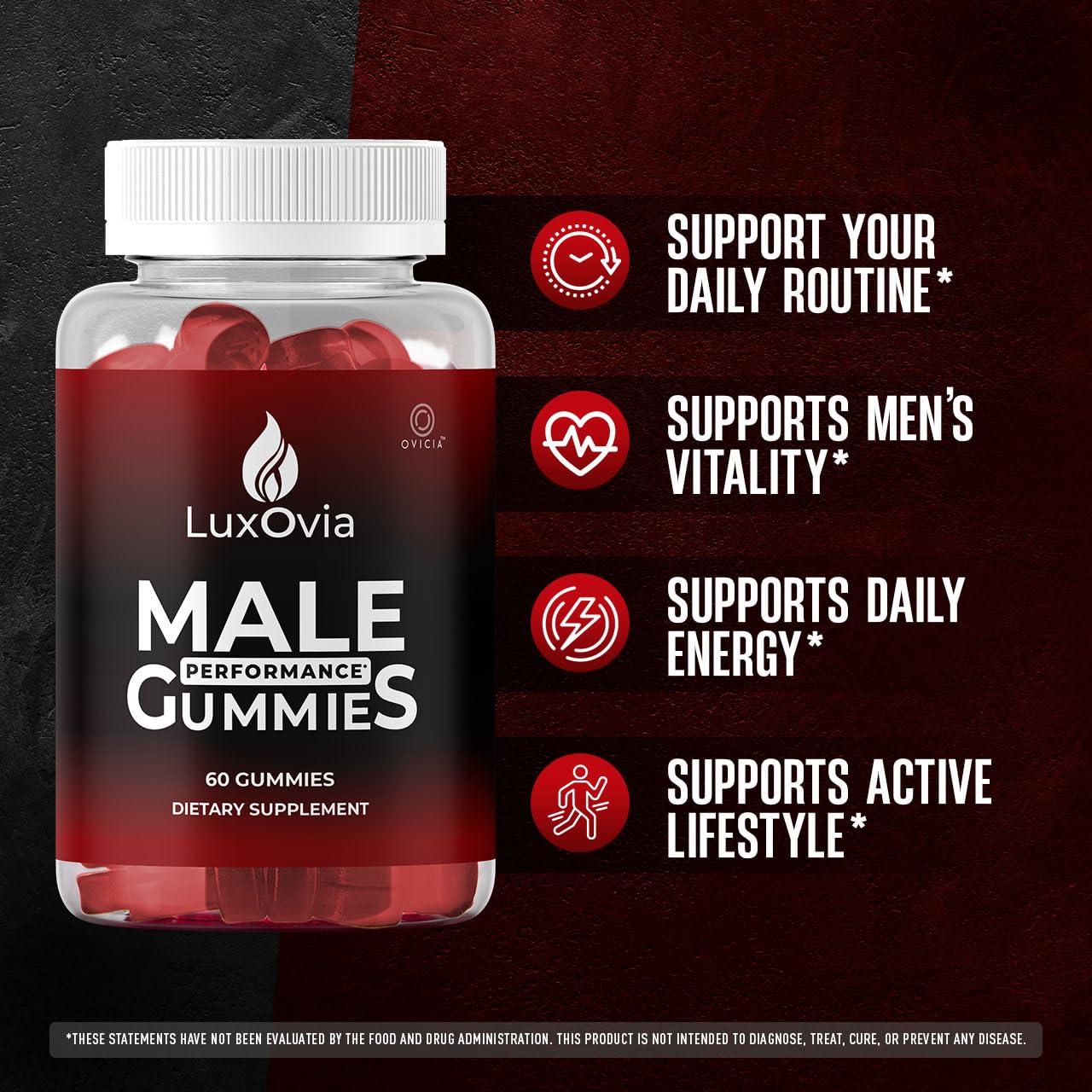 OVICIA Luxovia Advanced Support Formula 60 Gummies