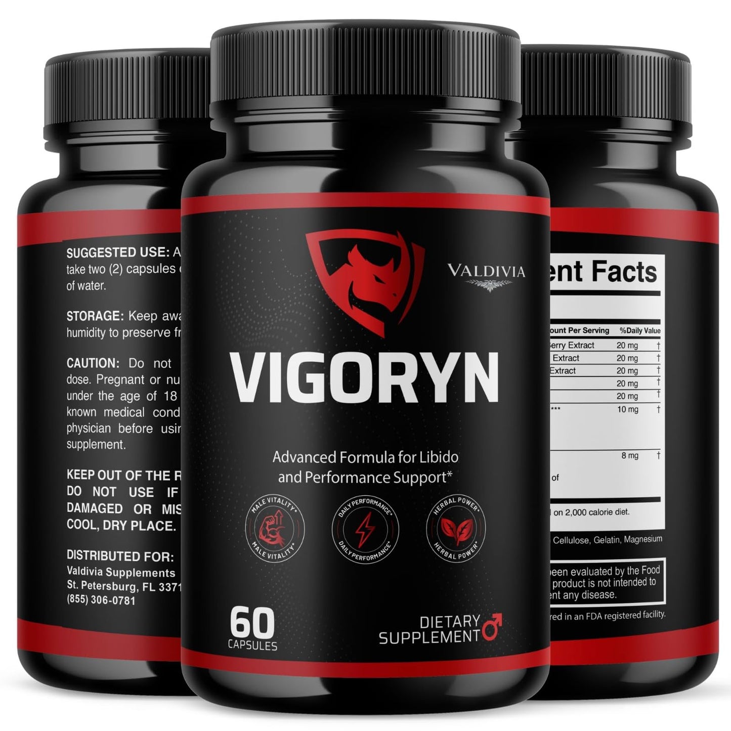 Valdivia Vigoryn Capsules 60 Count