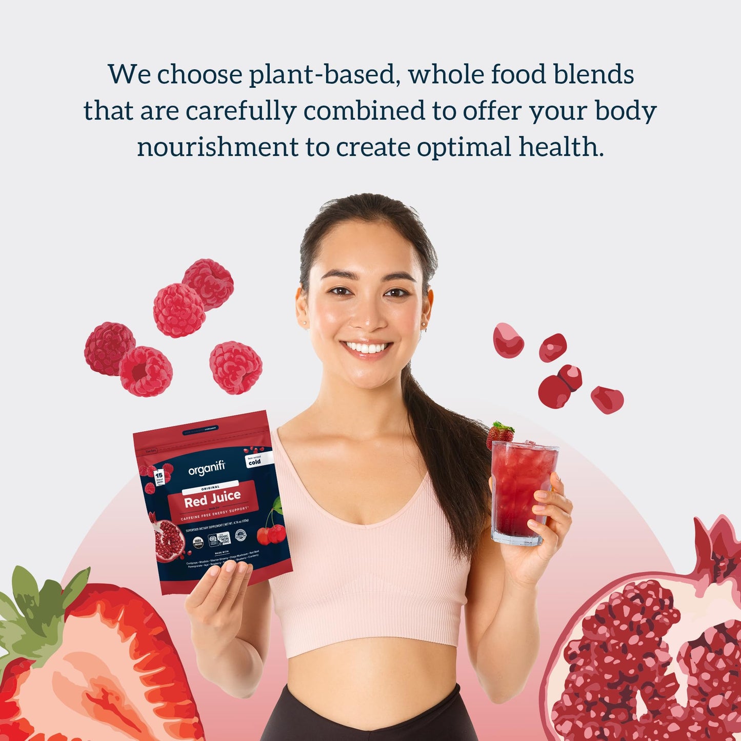 Organifi Red Juice Powder, 15 Packets