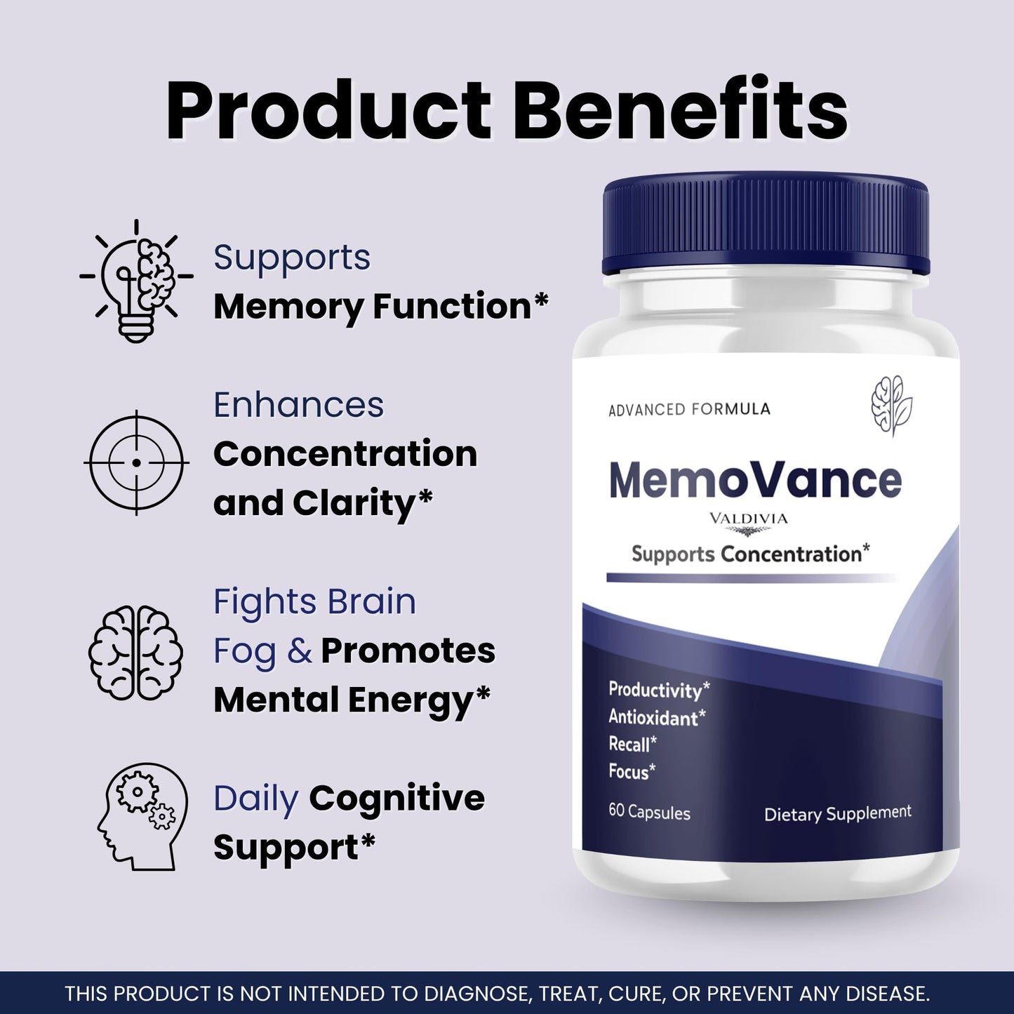 Valdivia MemoVance Capsules 300 Capsules