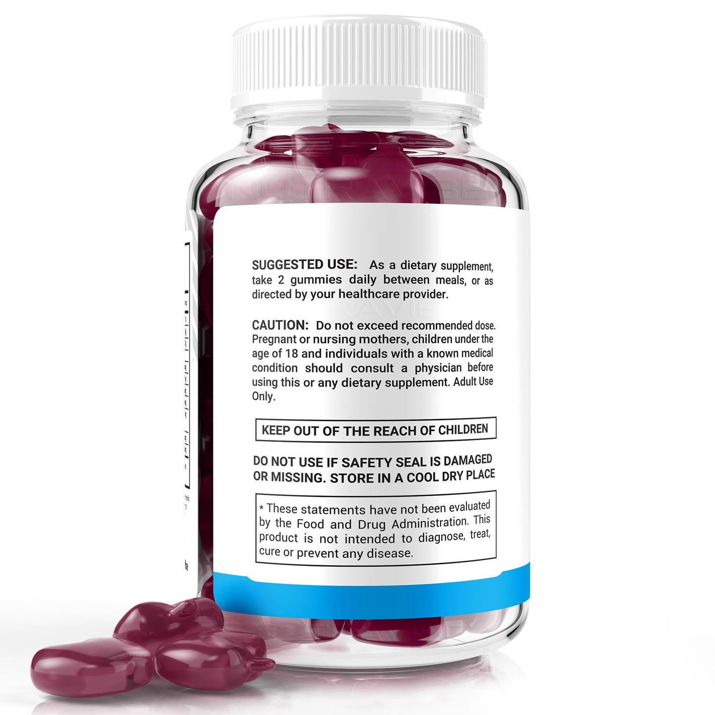 NutraVibe Primo Boost XL Gummies 120 Gummies