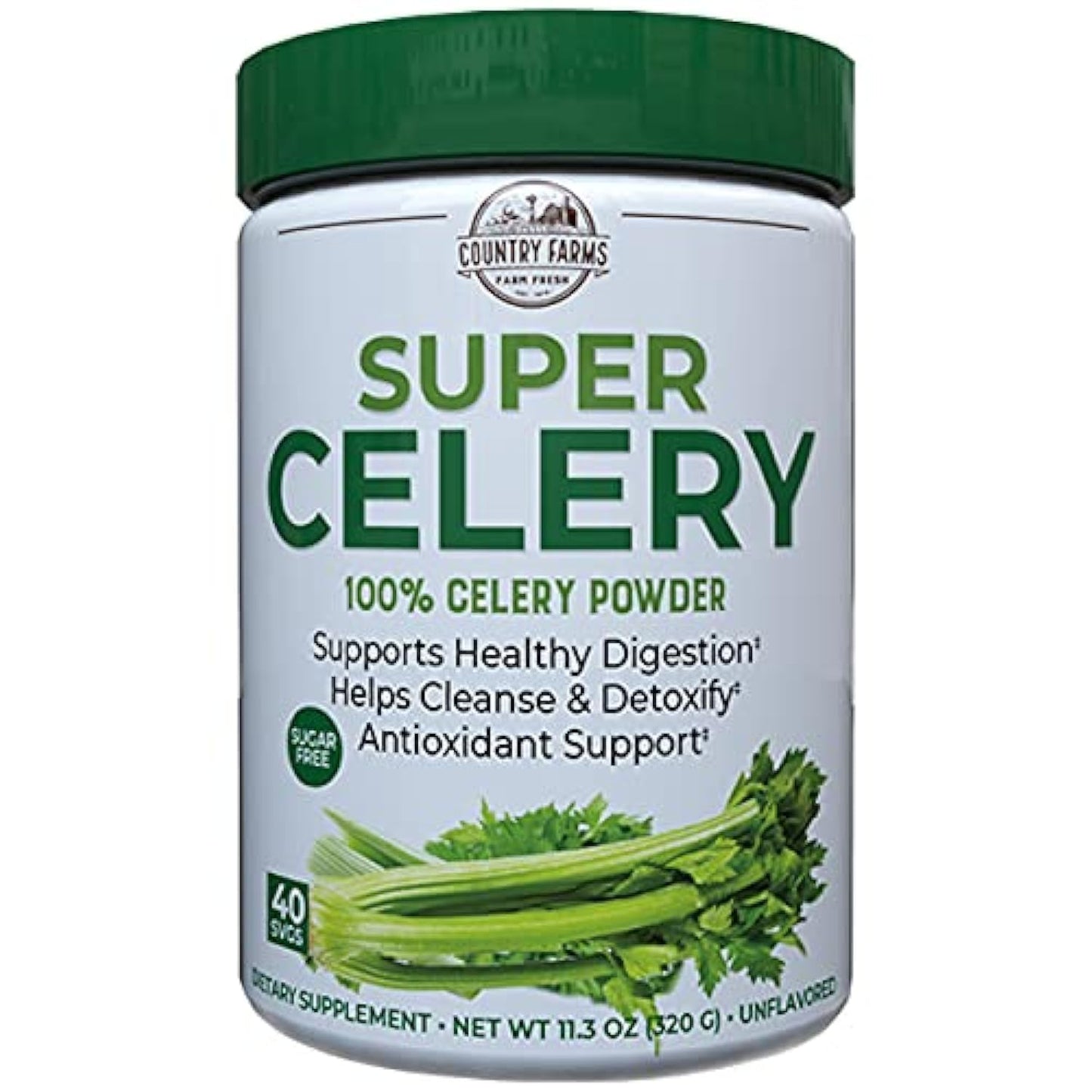 Country Farms Super Celery Powder, Powder, 1 Count