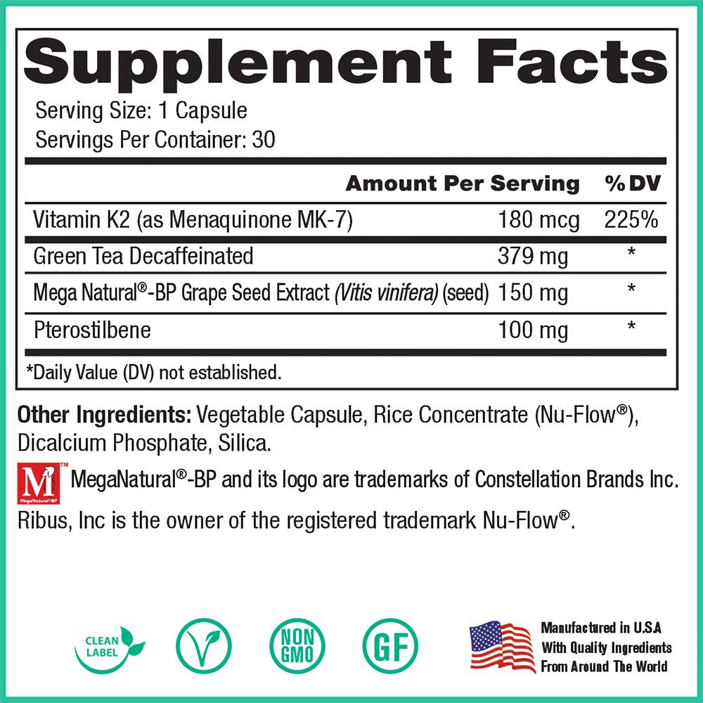 Peak Pure & Natural Peak BP Platinum, 30 Capsules